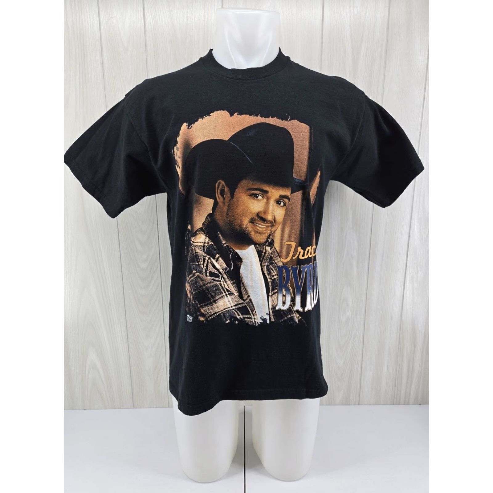 Fruit Of The Loom VINTAGE Tracy Byrd 1998 “I’m From The Country” T Shirt Mens L Black Cotton Logo 90s Tour Mens Size US L / EU 52-54 / 3 - 2 Thumbnail
