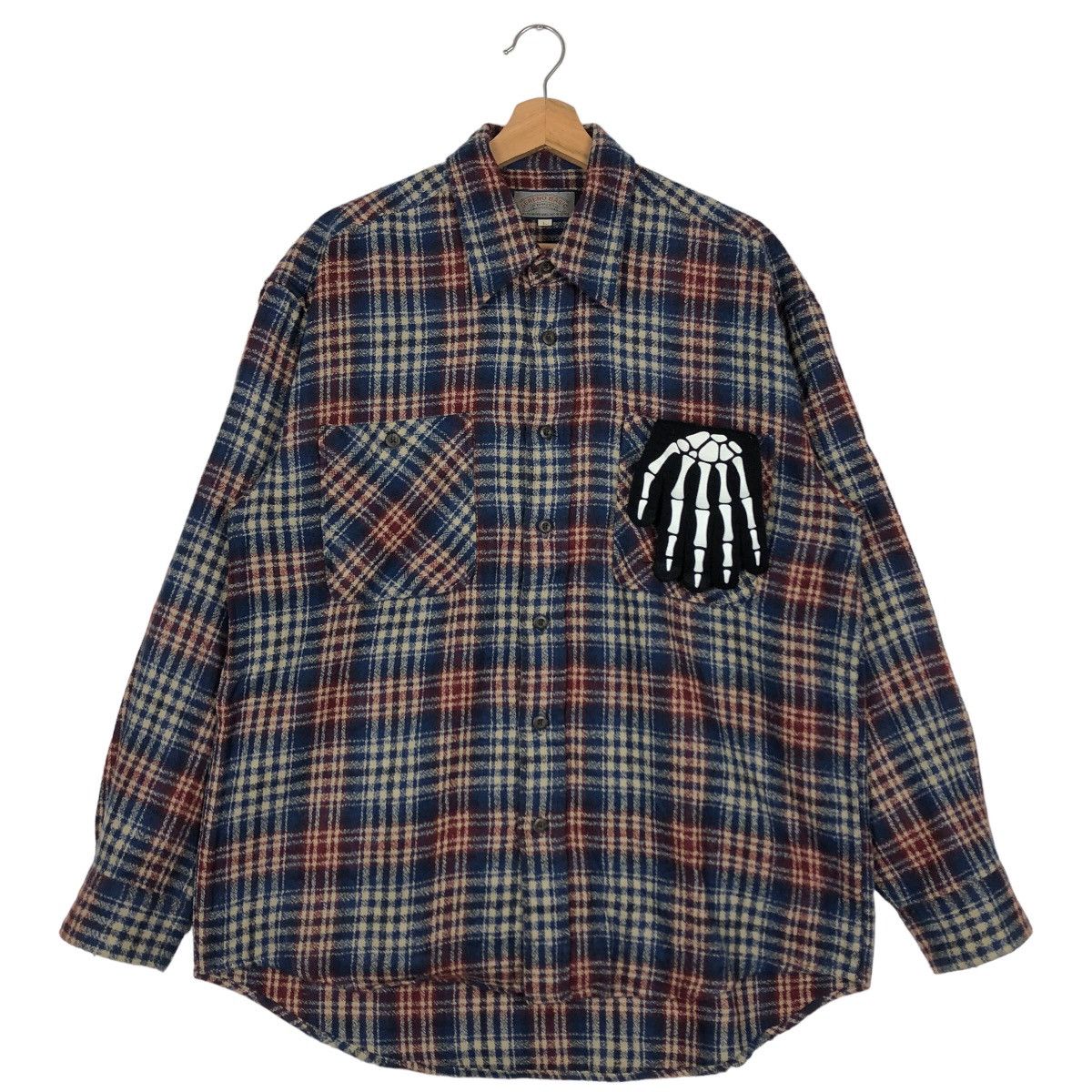 Flannel 🔥90s Sereno Basic Issey Miyake Flannel Jacket Tartan Design Size US L / EU 52-54 / 3 - 2 Thumbnail