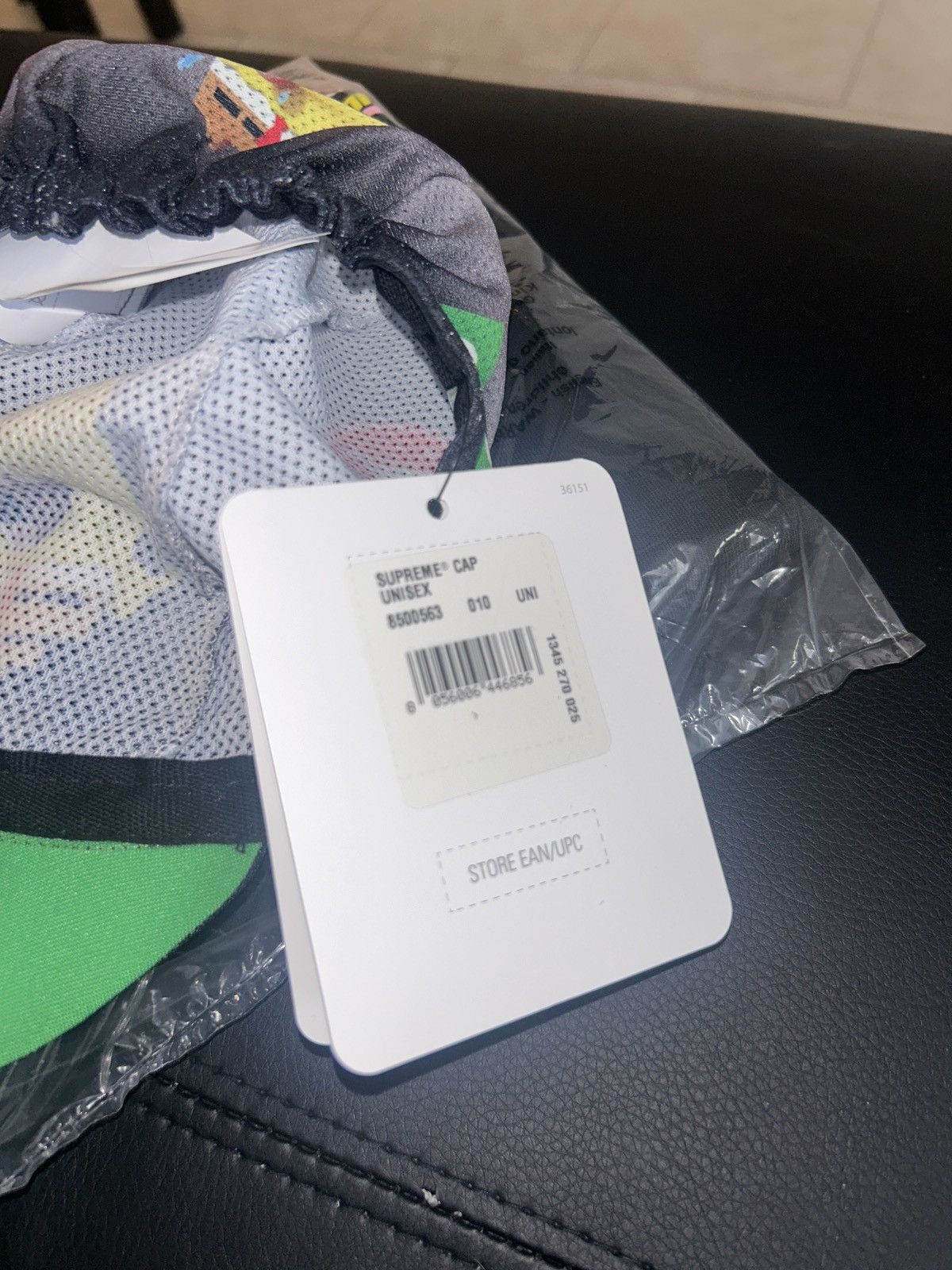 Supreme Supreme SpongeBob SquarePants Castelli Cycling Cap Size ONE SIZE - 5 Thumbnail