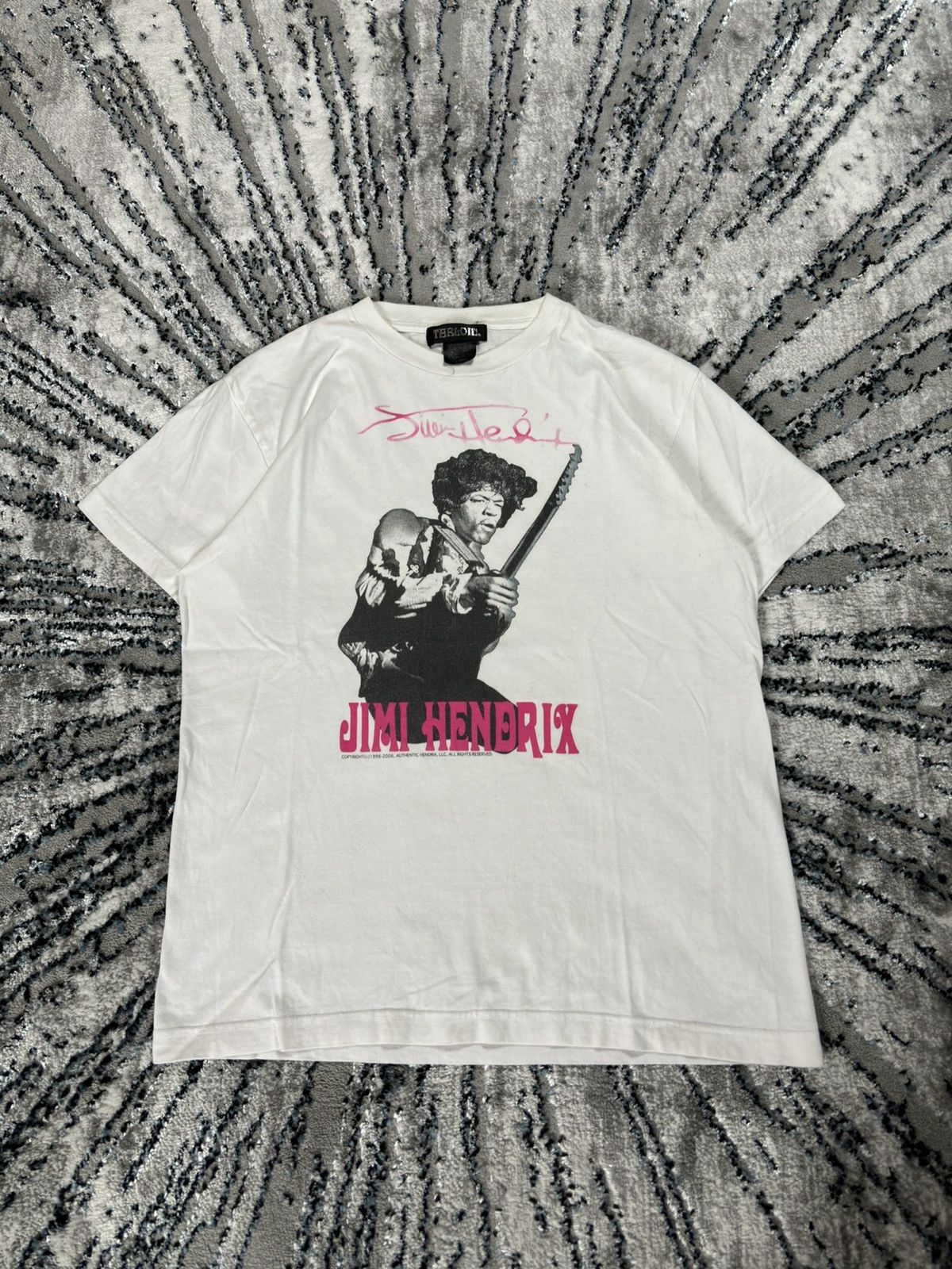 Band Tees × Jimi Hendrix × Vintage Jimi Hendrix 2006 Graphic Band Tshirt Size L Japanese Brand Size US L / EU 52-54 / 3 - 1 Thumbnail