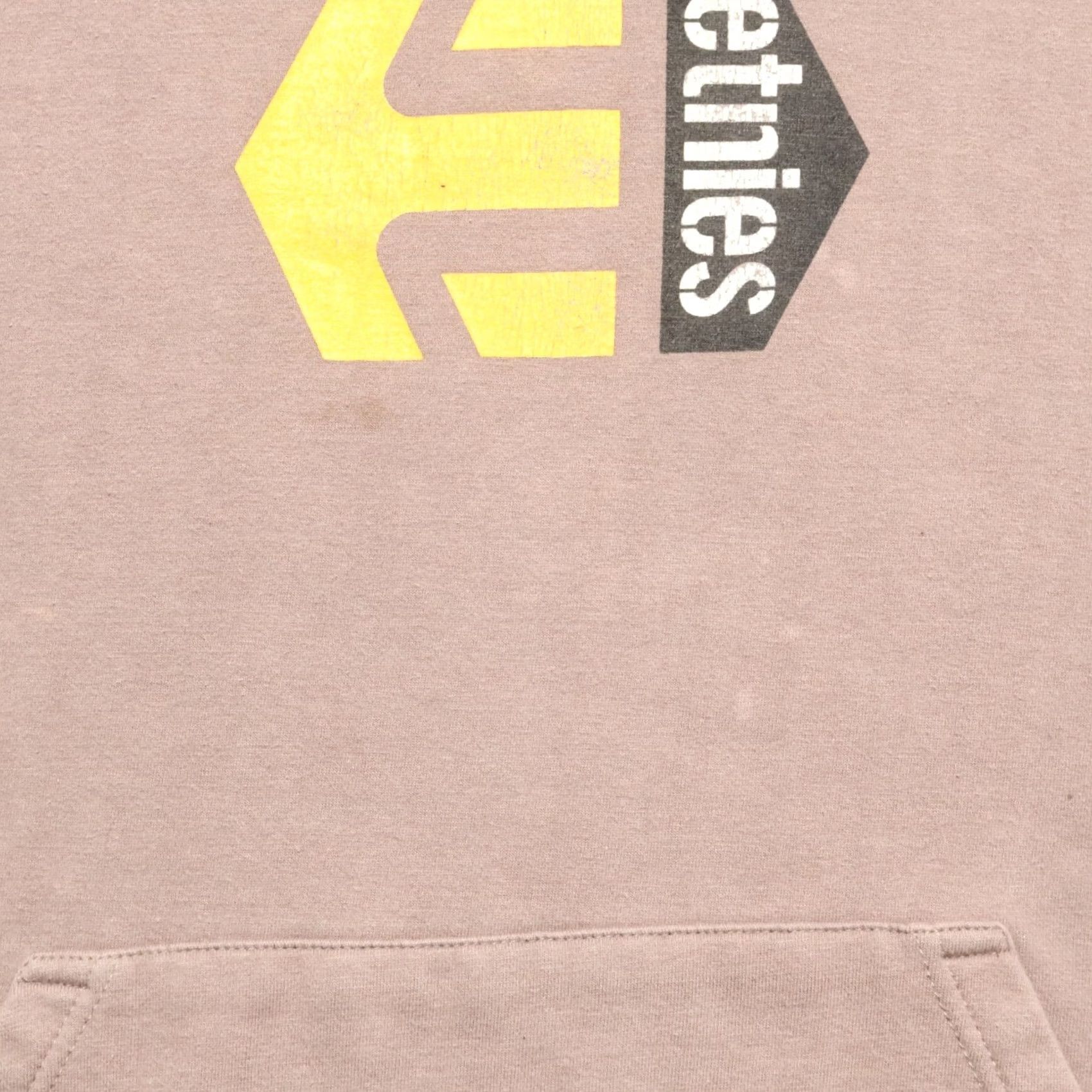 Etnies VINTAGE Etnies Logo Hoody Sweatshirt Shirt Mens M Tan Y2K 00s Skate Skateboard Size US M / EU 48-50 / 2 - 7 Thumbnail