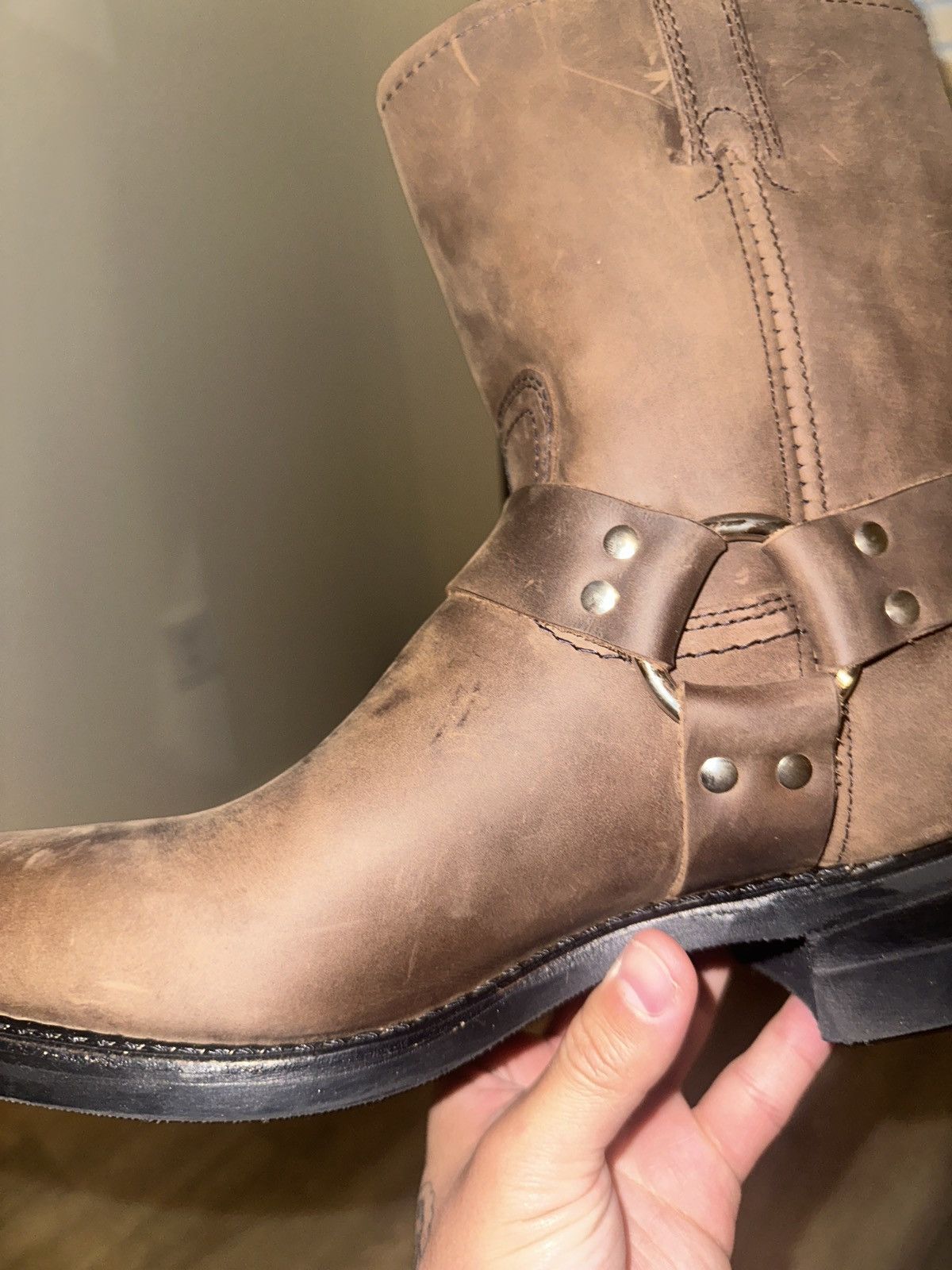 Frye Frye harness boots 8R tan color Size US 10 / EU 43 - 14 Thumbnail