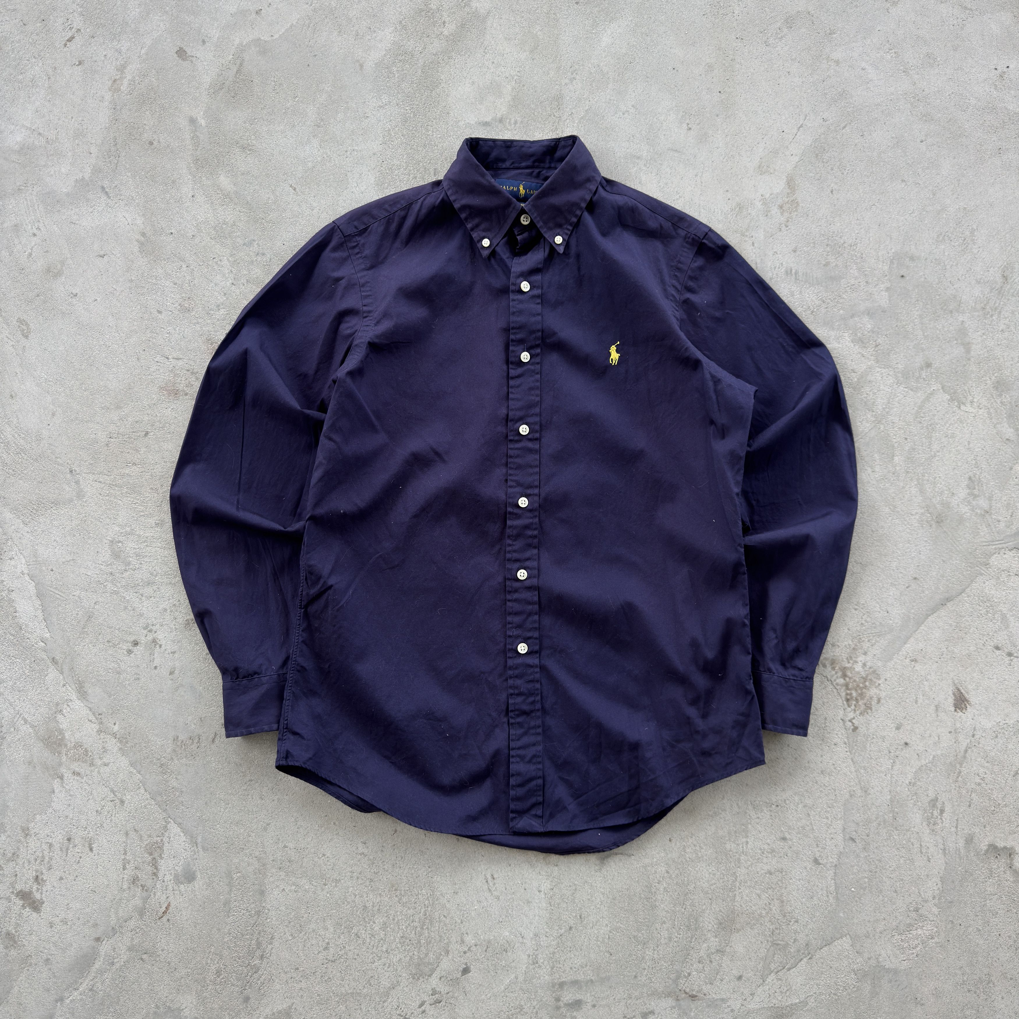 Polo Ralph Lauren Ralph Lauren Navy Button Down Shirt Classic Fit Small Size US S / EU 44-46 / 1 - 1 Thumbnail