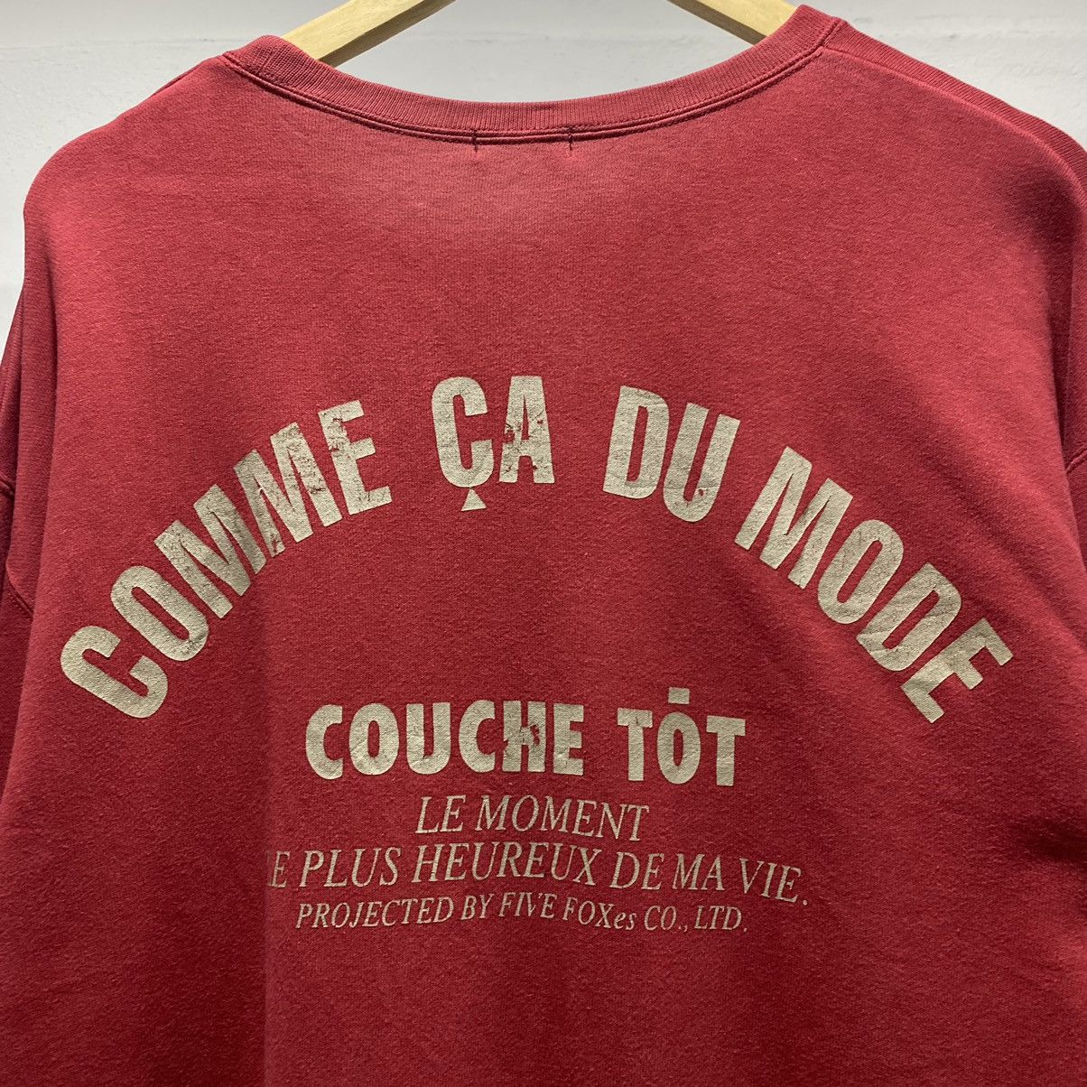 Comme Ca Ism × Japanese Brand Sick☠️ Comme Ca Du Mode Backhit Sweatshirt 90s LGB Size US L / EU 52-54 / 3 - 3 Thumbnail