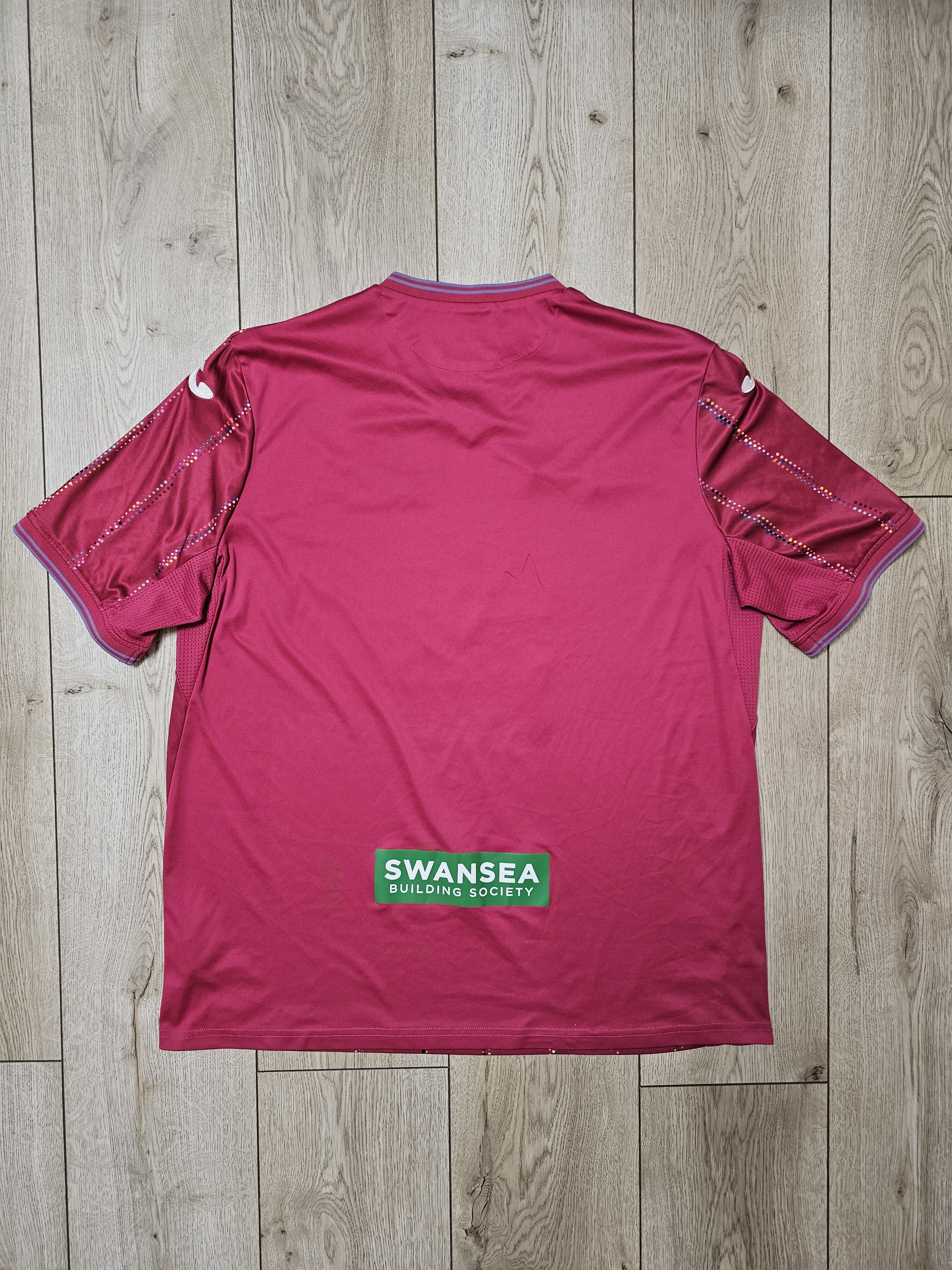 All Sport SWANSEA CITY 2023 2024 THIRD FOOTBALL SHIRT SOCCER JERSEY Size US XXL / EU 58 / 5 - 2 Thumbnail