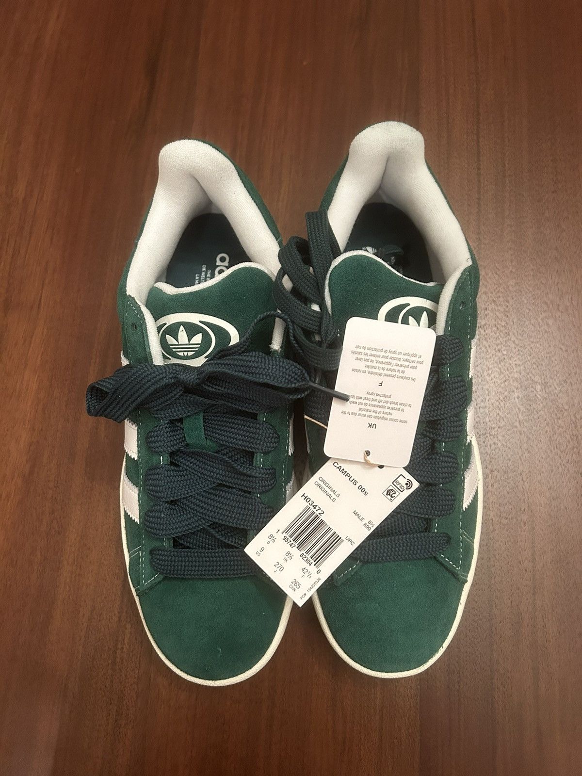 Adidas Men’s Size 9 - Adidas Green Campus 00s Size US 9 / EU 42 - 4 Thumbnail