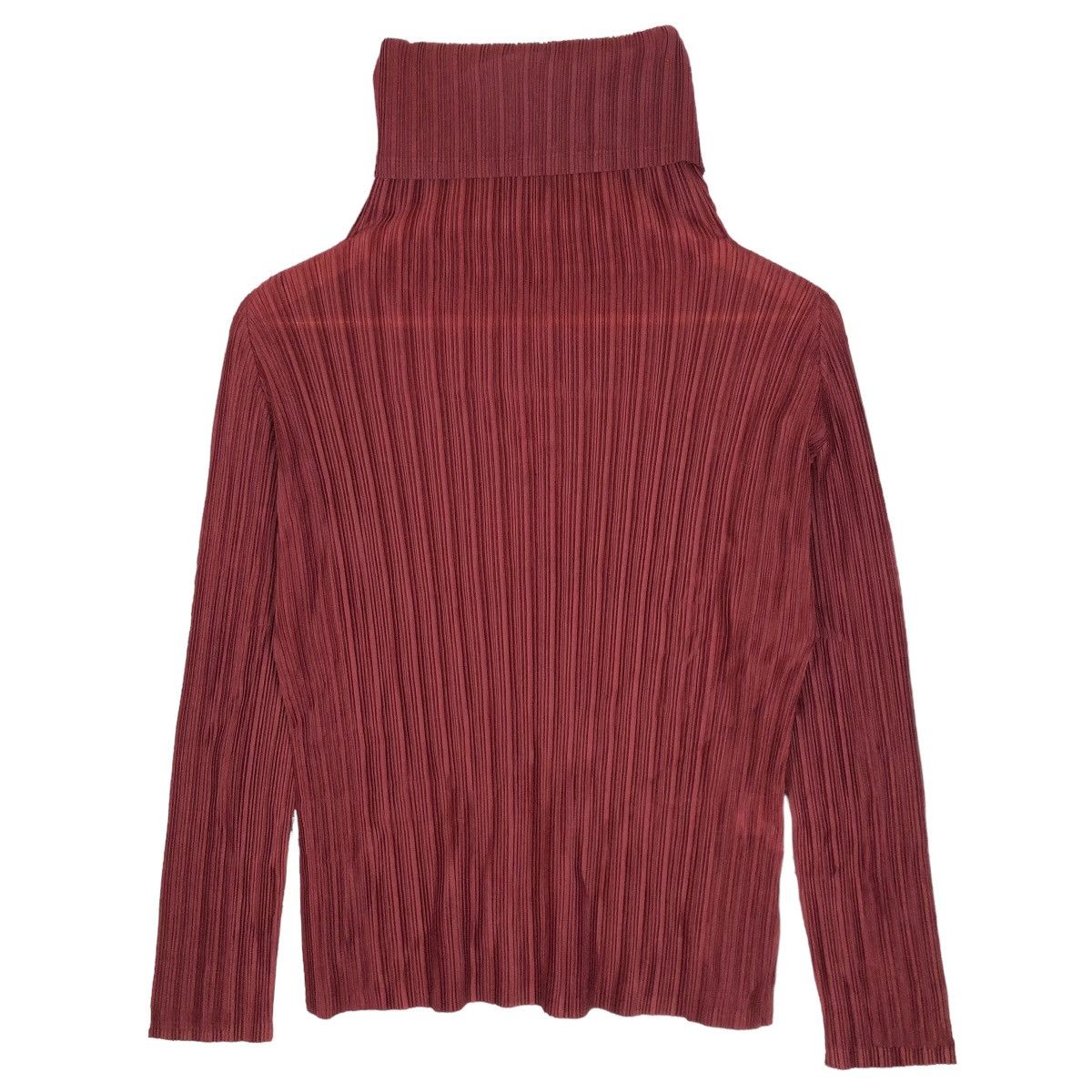 Issey Miyake Vintage Pleats Please Issey Miyake Turtleneck Pleated Top Size S / US 4 / IT 40 - 11 Thumbnail