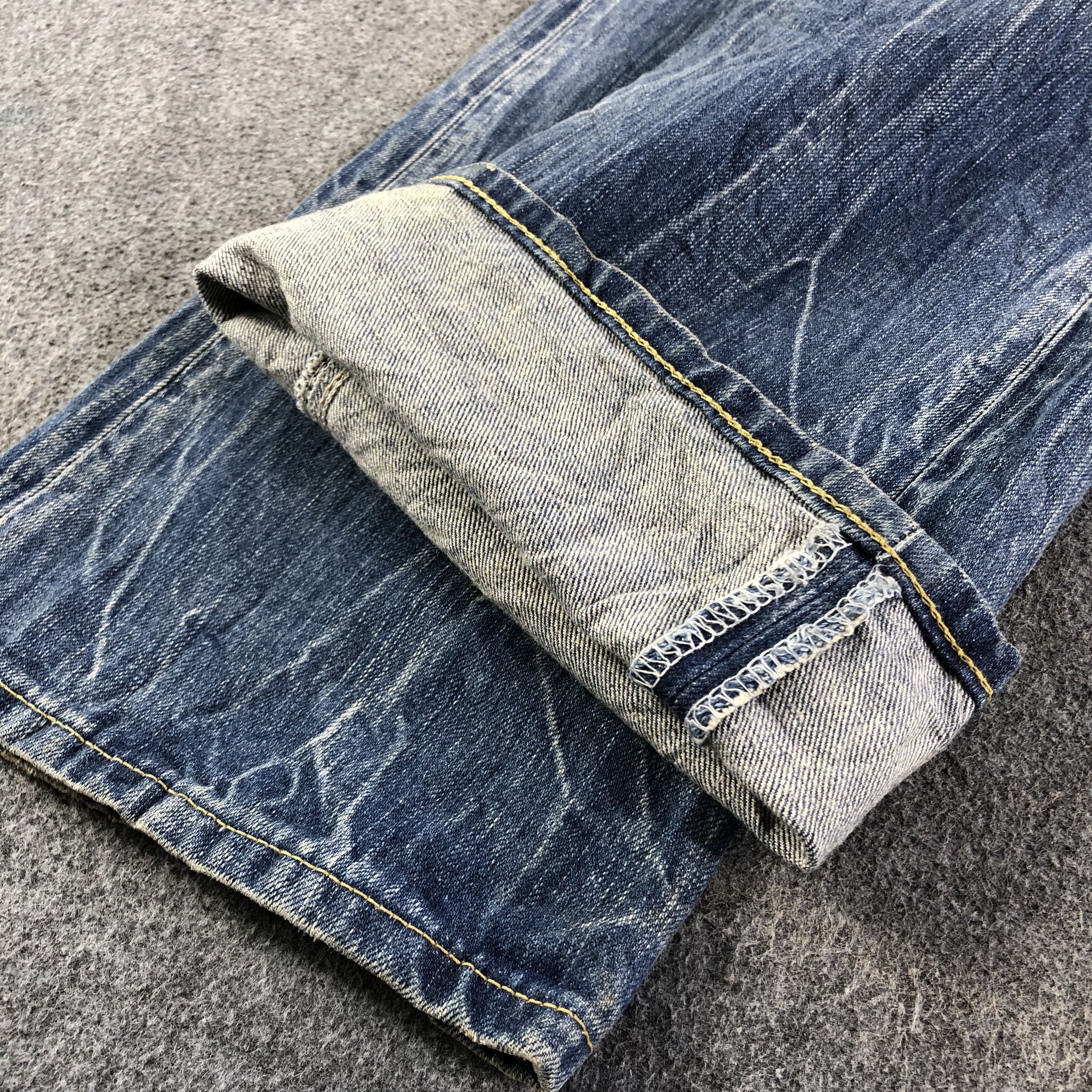 Edwin Vintage Blue Wash Edwin 503 Flare Jeans-J2907 Size US 30 / EU 46 - 7 Thumbnail