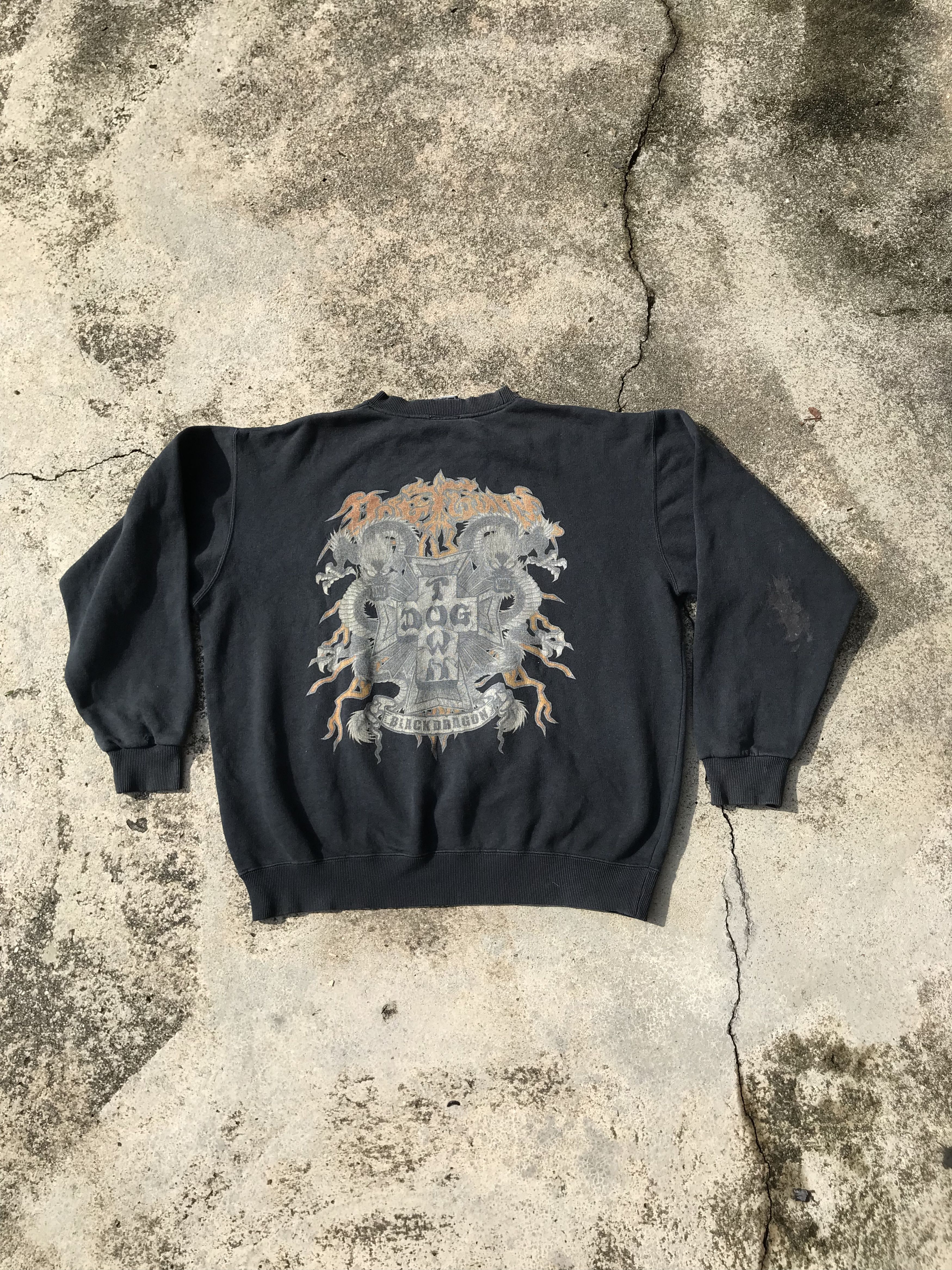 Vintage Dogtown Like Stussy Sweater Size US L / EU 52-54 / 3 - 3 Thumbnail