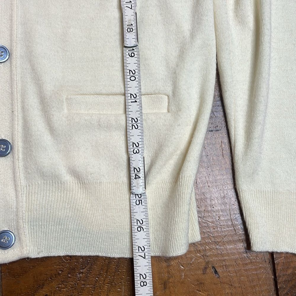 Vintage 70s Vintage Thunderbird Knits Cream cobain Cardigan Made in Size US M / EU 48-50 / 2 - 4 Thumbnail