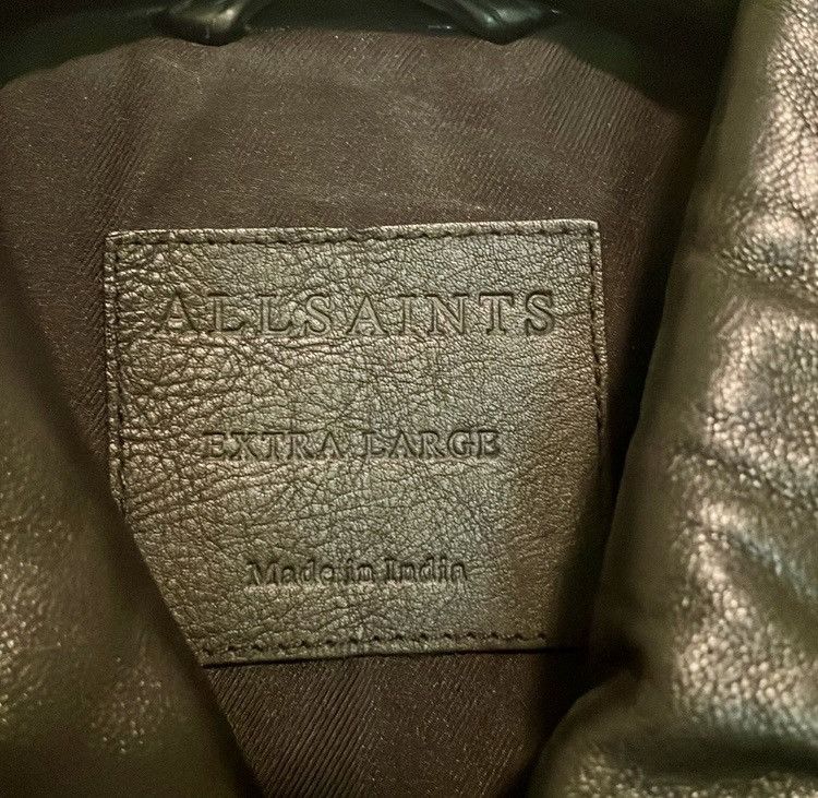 Allsaints AllSaints leather jacket Size US XL / EU 56 / 4 - 9 Thumbnail