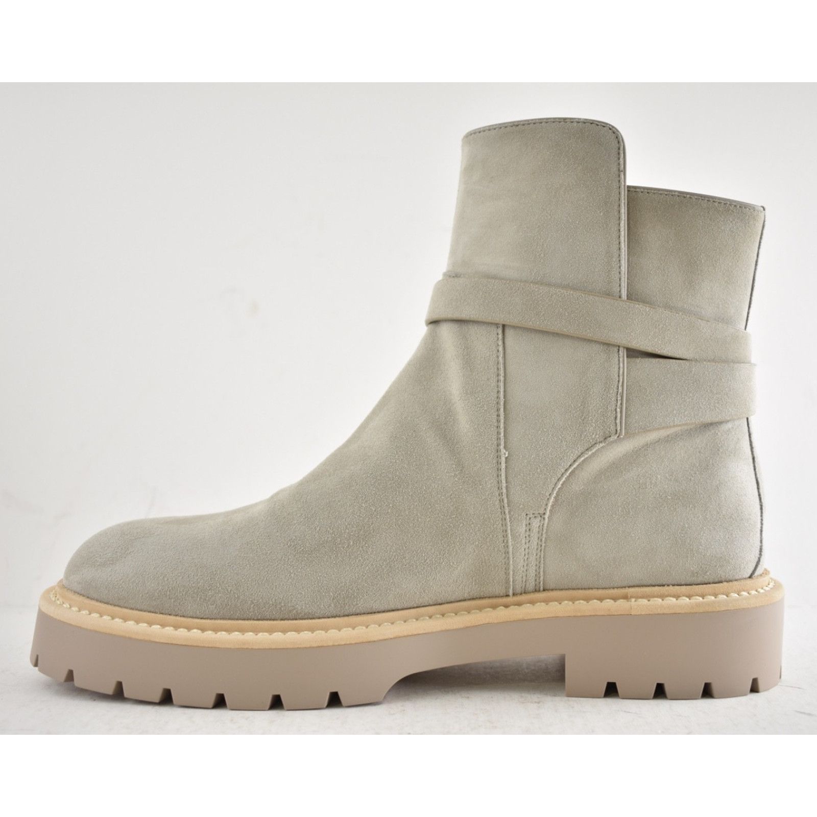 Hermes Hermes Jeff Ankle Boot Galet Suede Goatskin Kelly Lock 40 Size US 10 / IT 40 - 12 Thumbnail