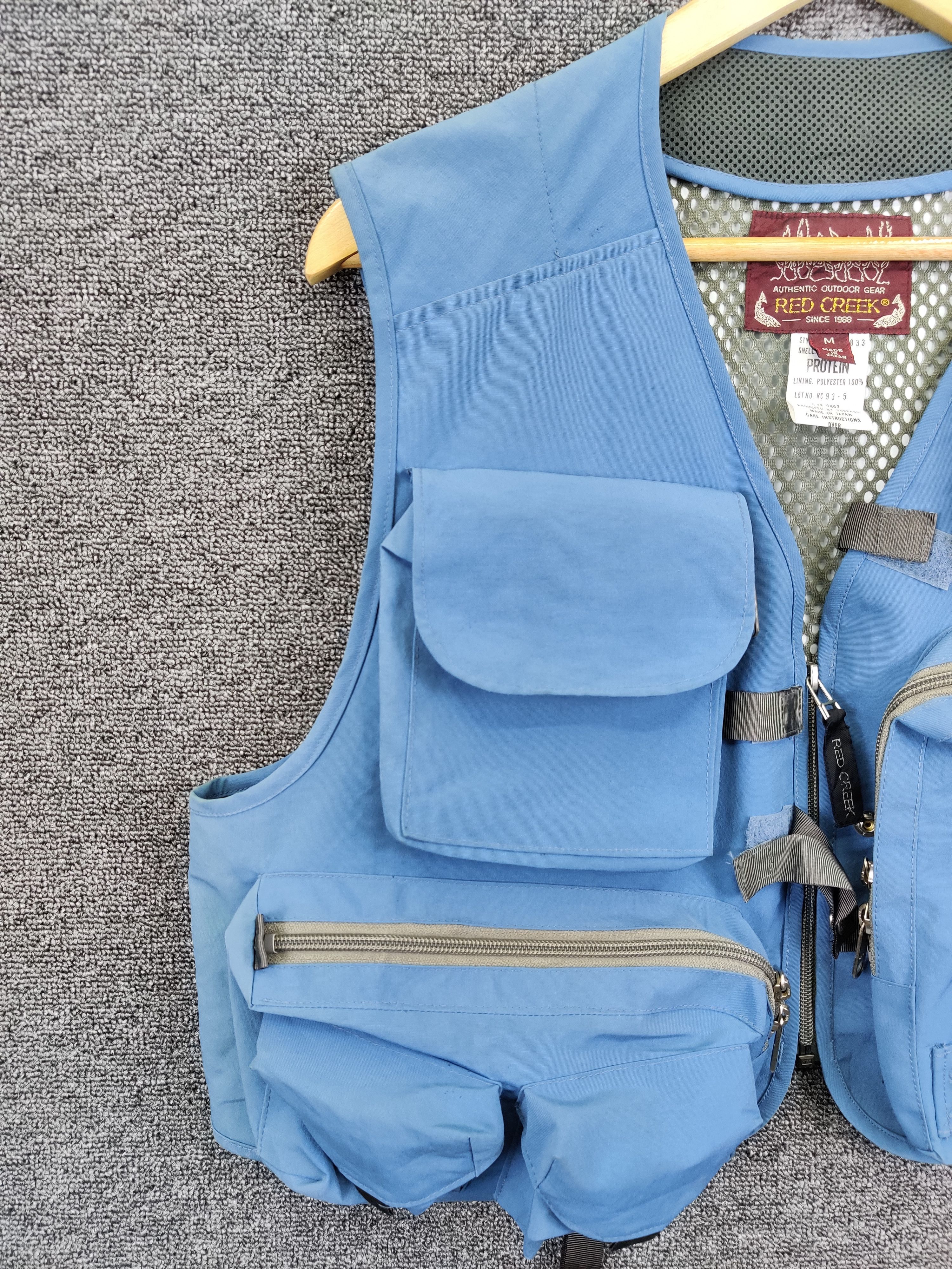 General Research Vintage Red Creek Parachute Pocket Tactical Vest Size US M / EU 48-50 / 2 - 4 Thumbnail