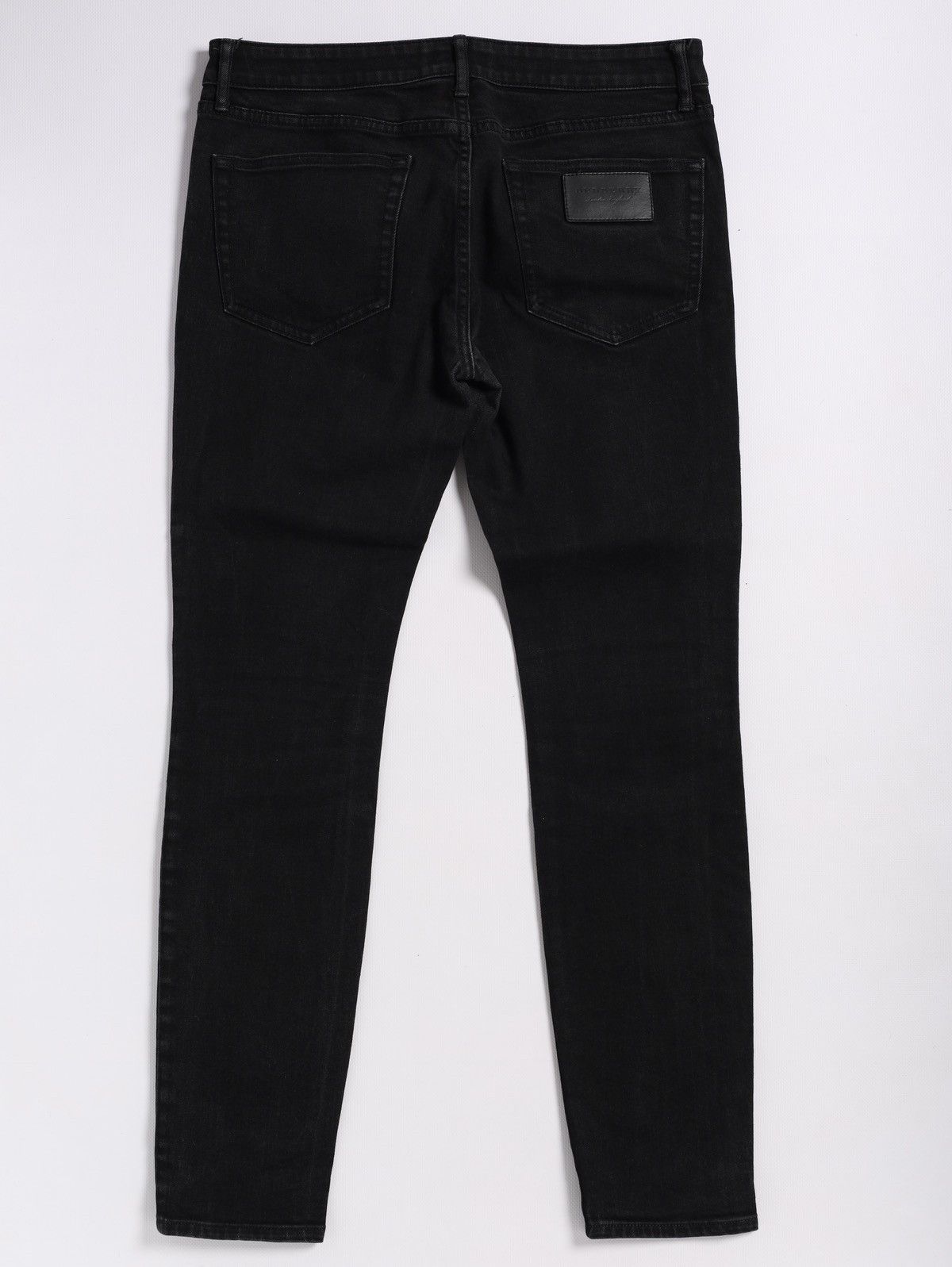 Burberry Burberry Selvedge Nova Check Denim Jeans Pants Black Size 29" - 2 Thumbnail