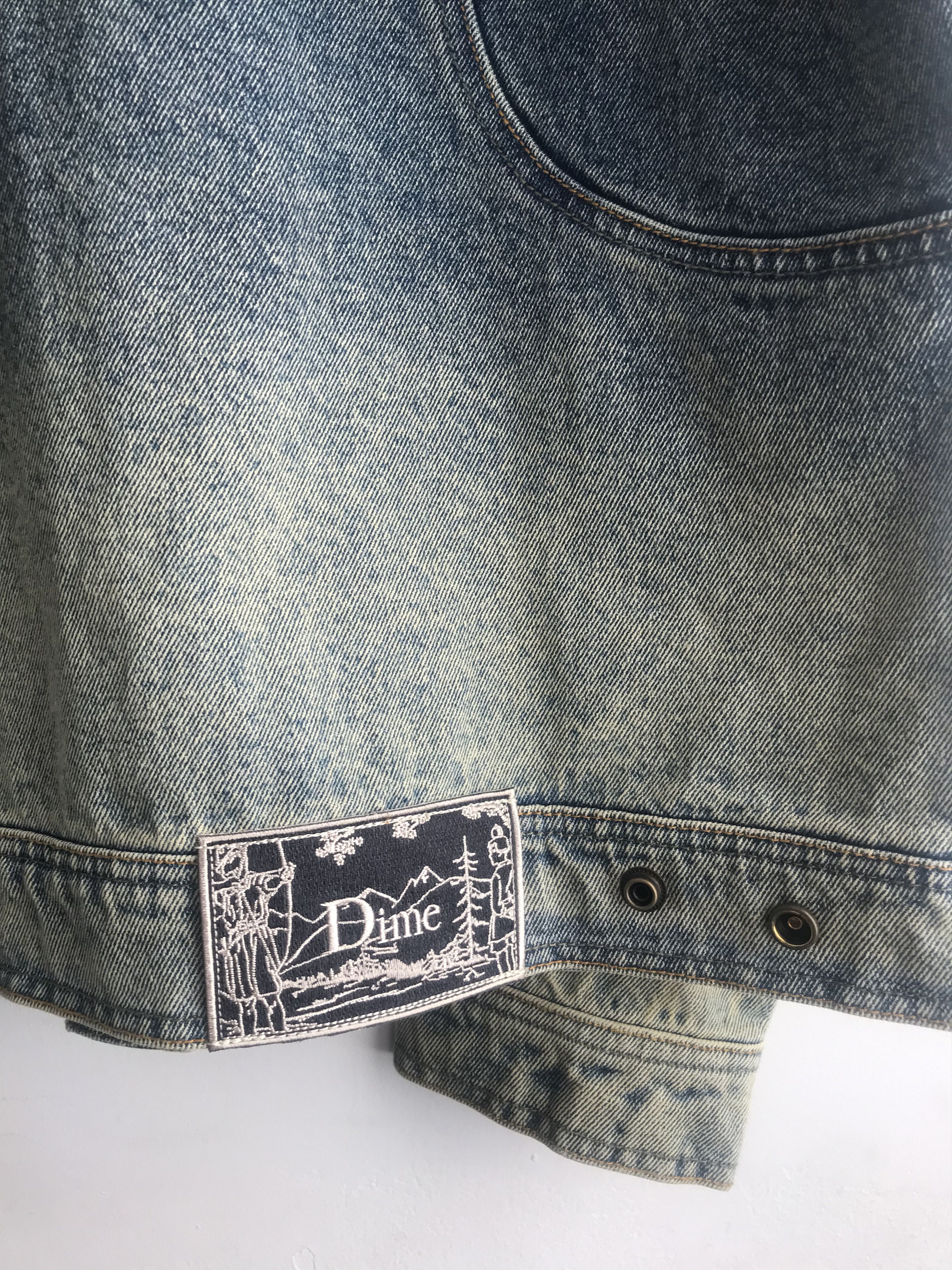 Dime Dime Faded Denim jacket Size US M / EU 48-50 / 2 - 5 Thumbnail