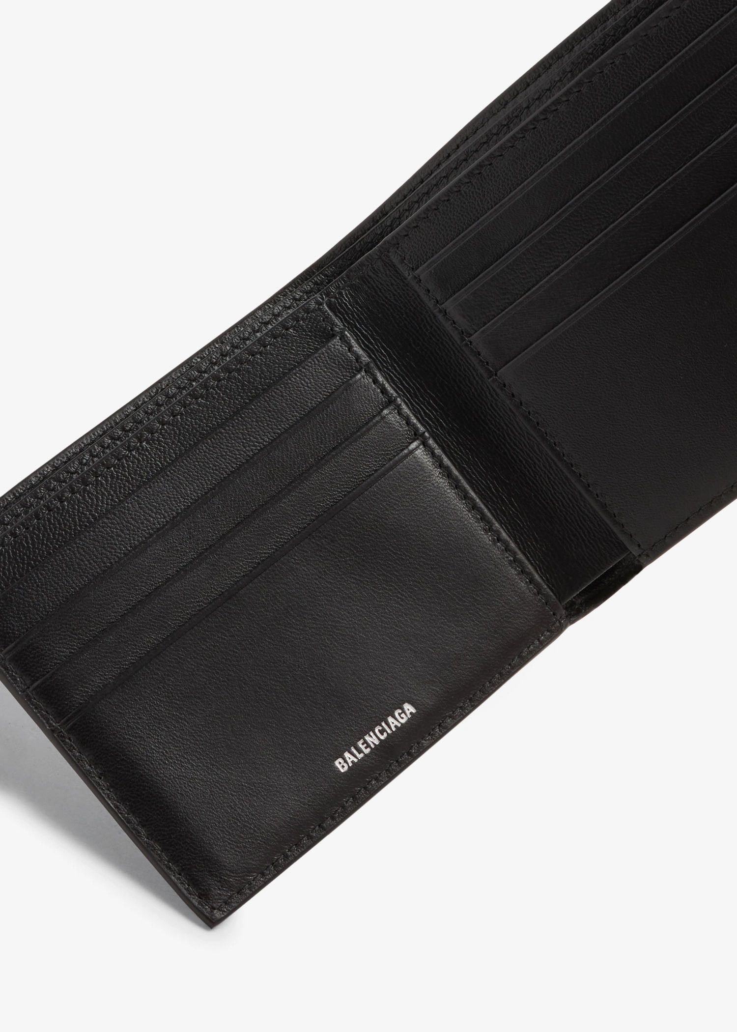 Balenciaga o1la1rc1a0825 Size: OS / Le Cagole Square Folded Wallet Size ONE SIZE - 4 Thumbnail