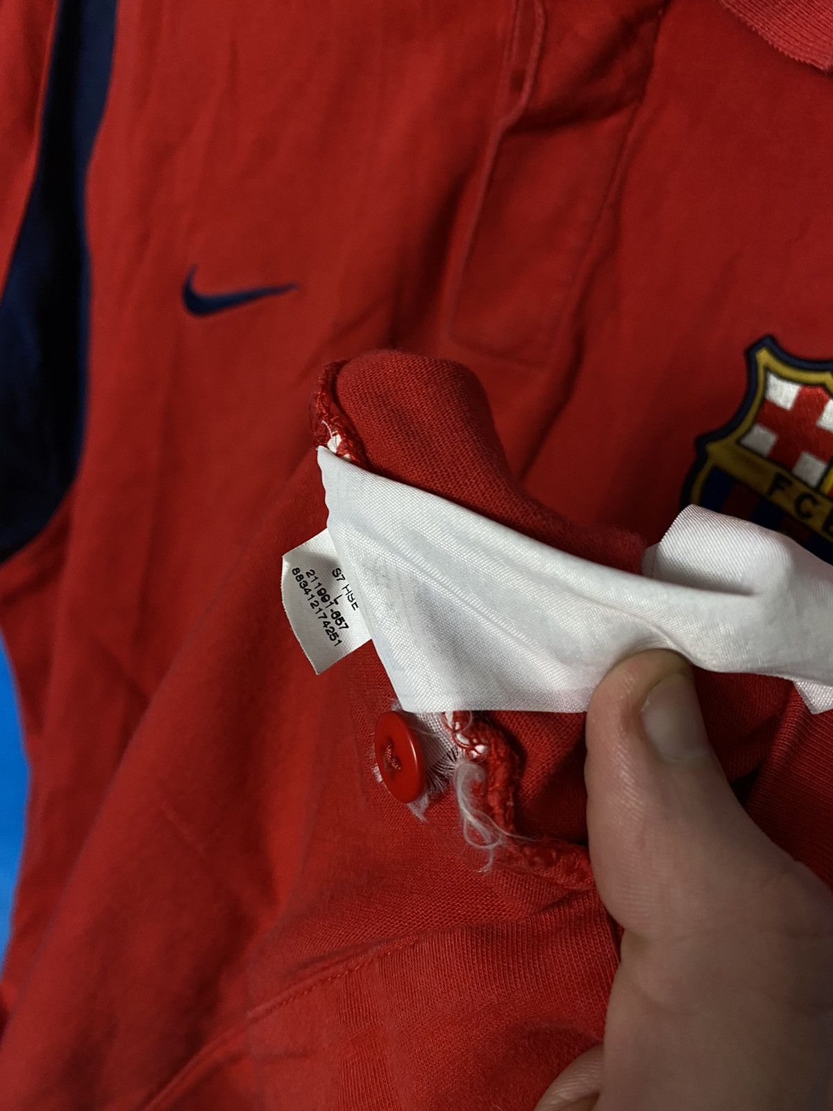 Nike 🔥NIKE BARSELONA VINTAGE JERSEY Size US L / EU 52-54 / 3 - 5 Thumbnail