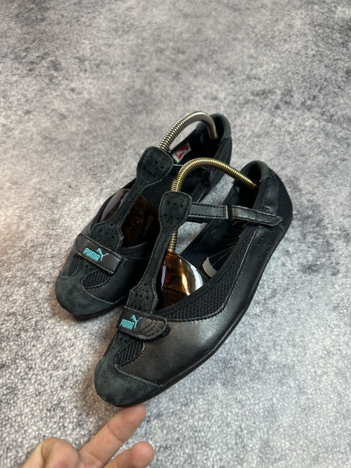 Puma × Vintage Y2K Vintage Puma Sandals Streetwear Style Rare Logo VTg 8 W Size US 8 / IT 38 - 2 Thumbnail