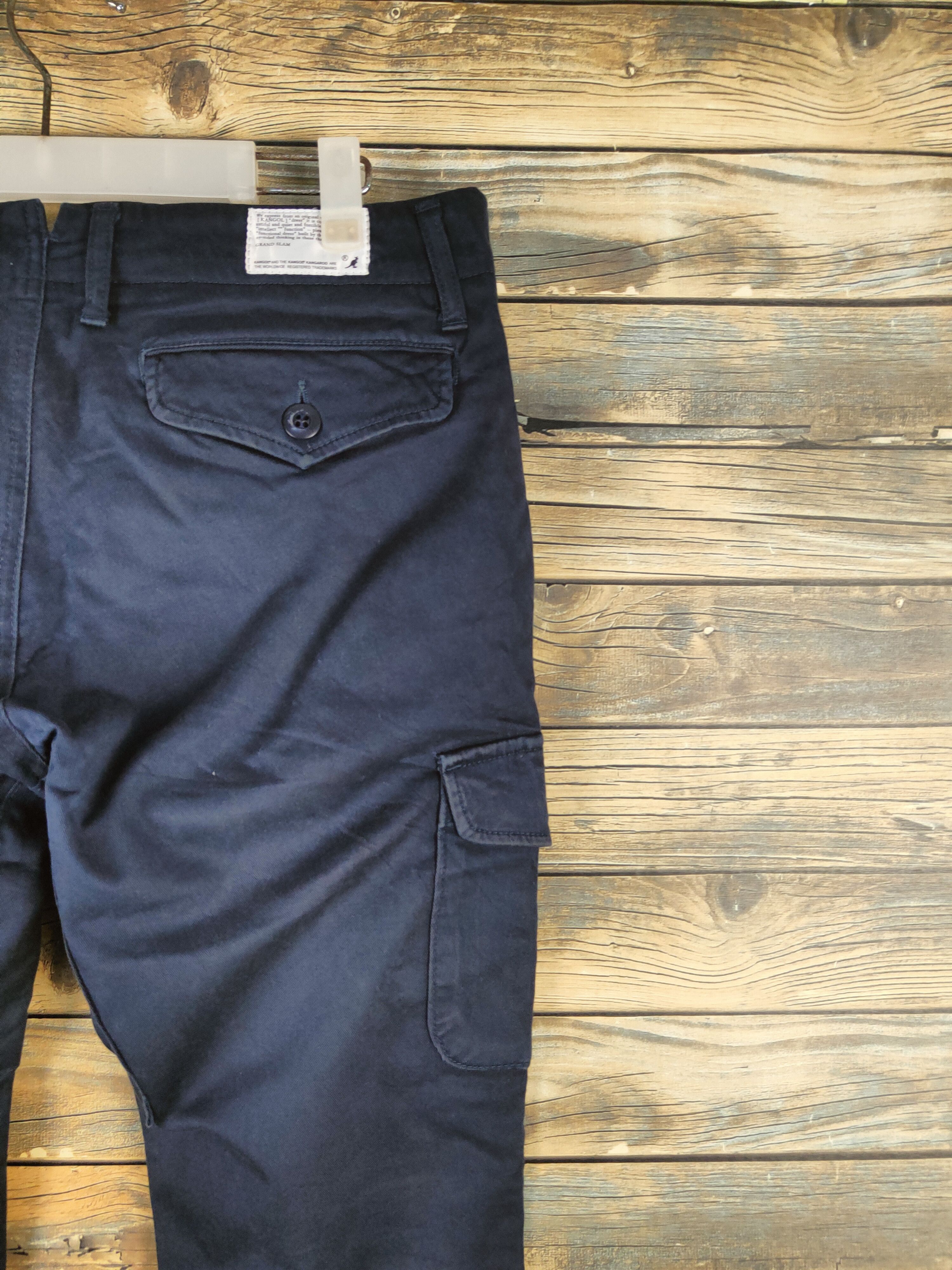Kangol DL Kangol Navy Golf Multipocket Cargo Pants #46-041 Size 31" - 10 Thumbnail