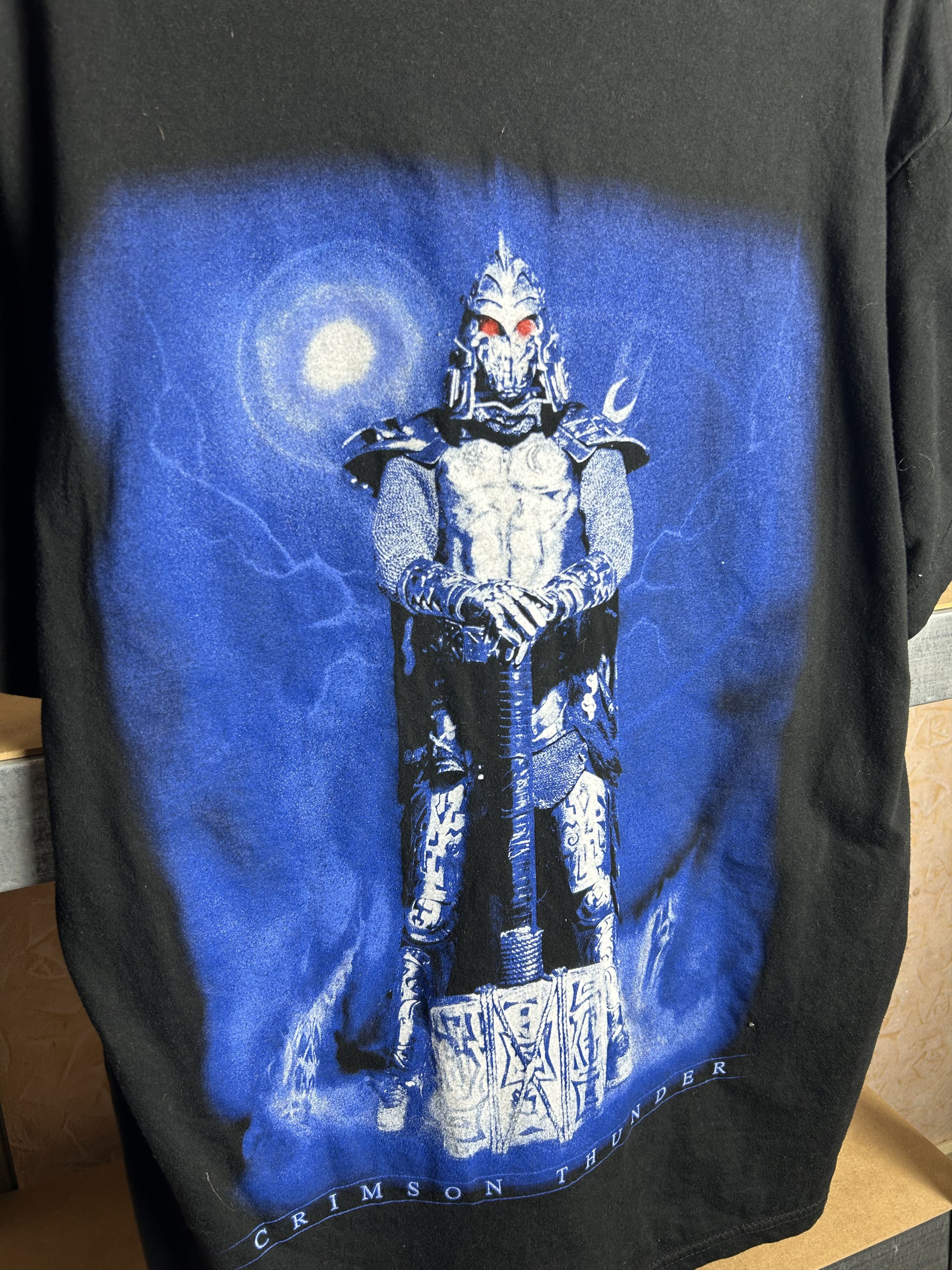 Band Tees Vintage 90s Hammerfall Rock Band T-shirt Size US L / EU 52-54 / 3 - 11 Thumbnail