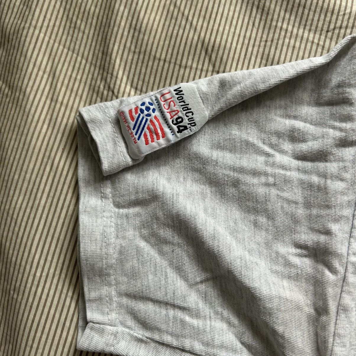 Logo 7 American Vintage Gray World Cup USA94 Short Sleeve Tee Size US L / EU 52-54 / 3 - 3 Thumbnail