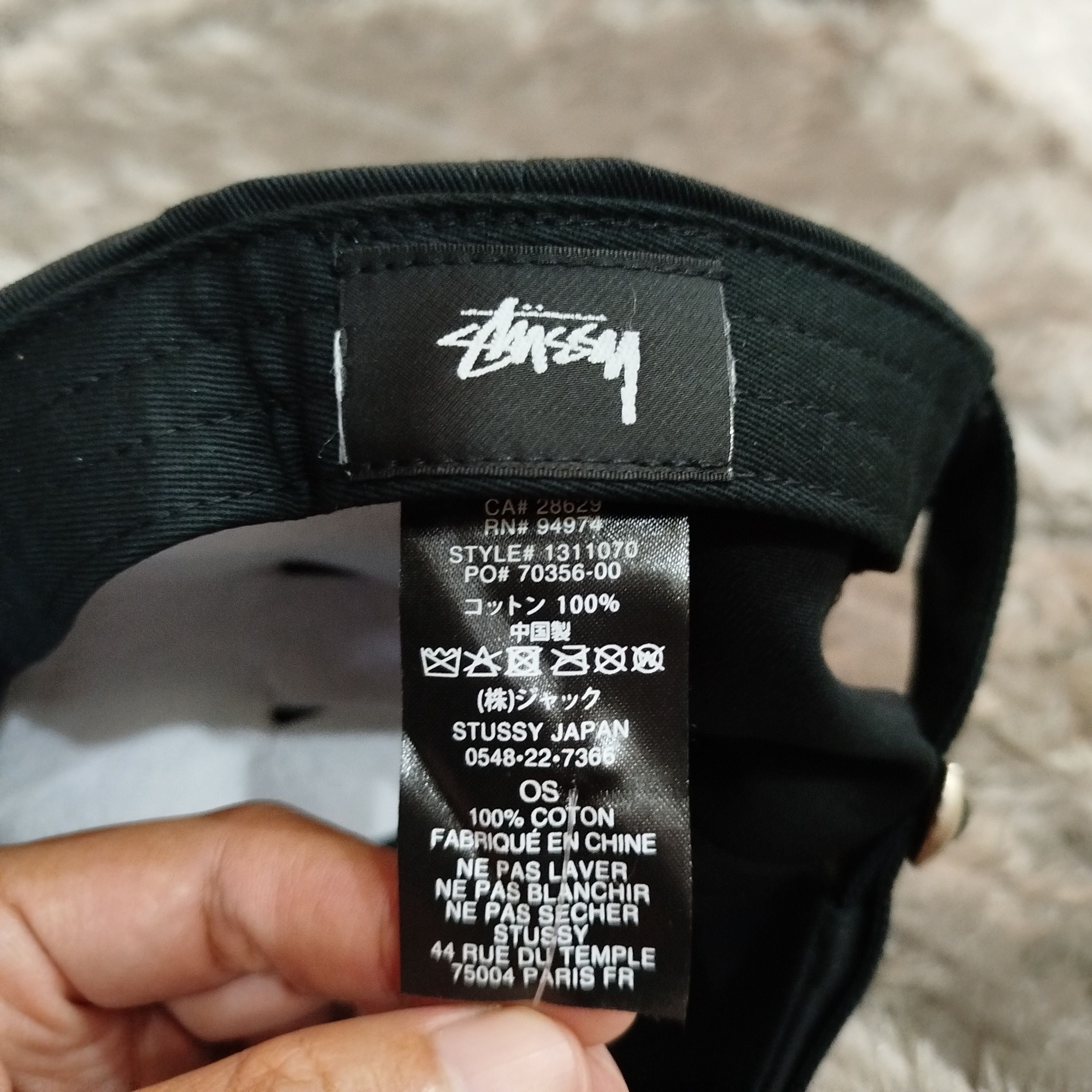 Stussy STUSSY BASIC STOCK LOW PRO CAP Size ONE SIZE - 4 Thumbnail