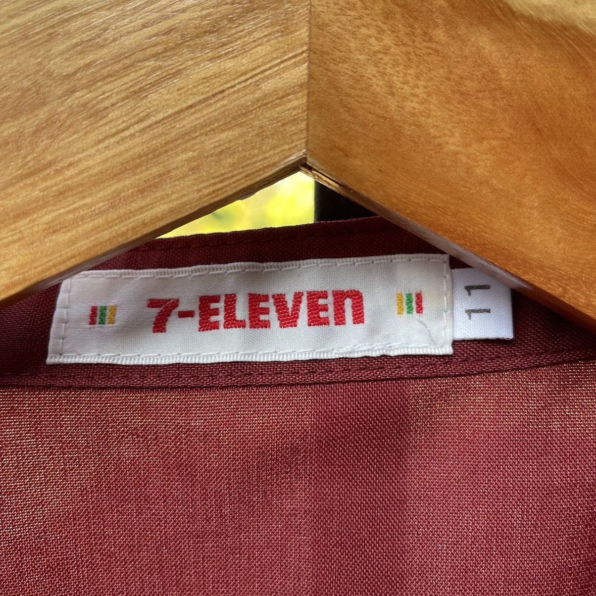 Japanese Brand 🔥Seven Eleven Big Logo Full Zipper Uniform Work Shirts Size US S / EU 44-46 / 1 - 10 Thumbnail
