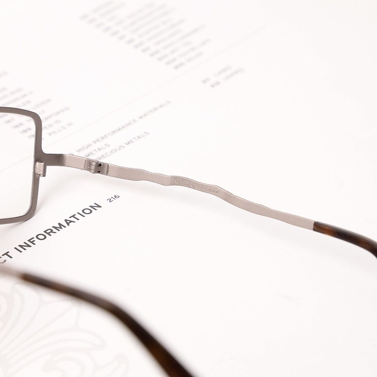 Kuboraum KUBORAUM Z21 GLASSES Size ONE SIZE - 4 Thumbnail