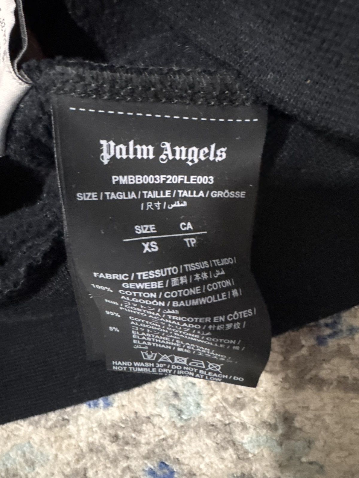 Palm Angels Palm Angles London purple spray hoodie Size US XS / EU 42 / 0 - 7 Thumbnail