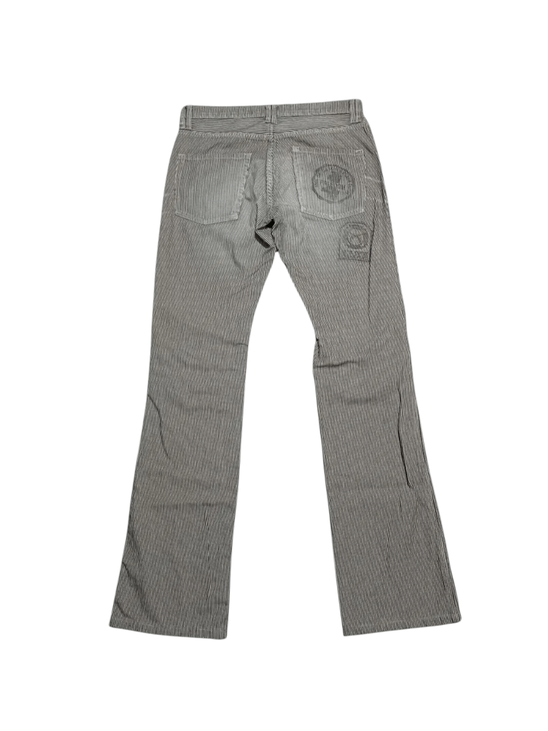 roarguns Roarguns Distressed Stripe Swarovski Studded Boot Cut Print Size US 32 / EU 48 - 8 Thumbnail