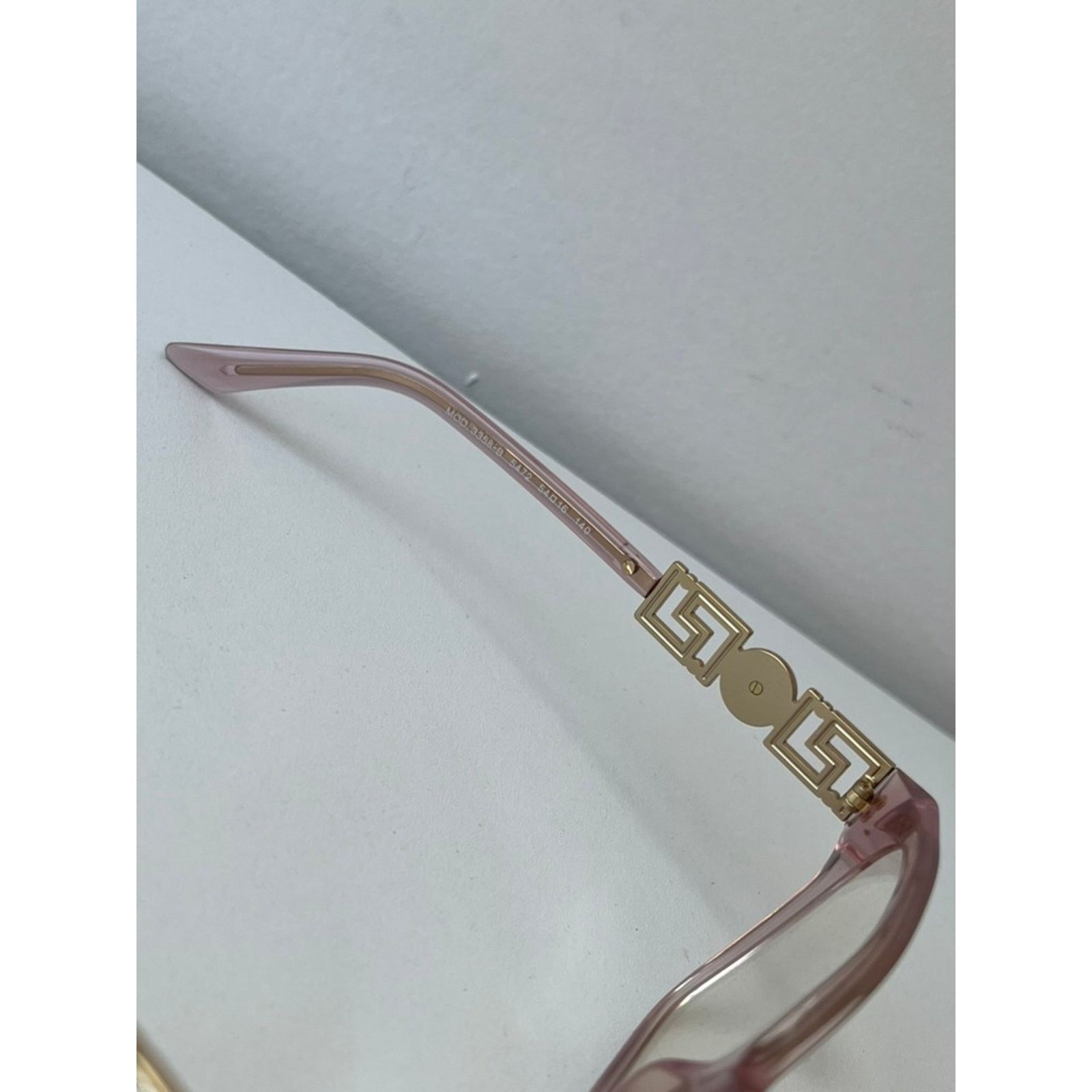 Versace NEW Versace VE3358-B Pink Crystal Strass Oversized Frames Size ONE SIZE - 8 Thumbnail