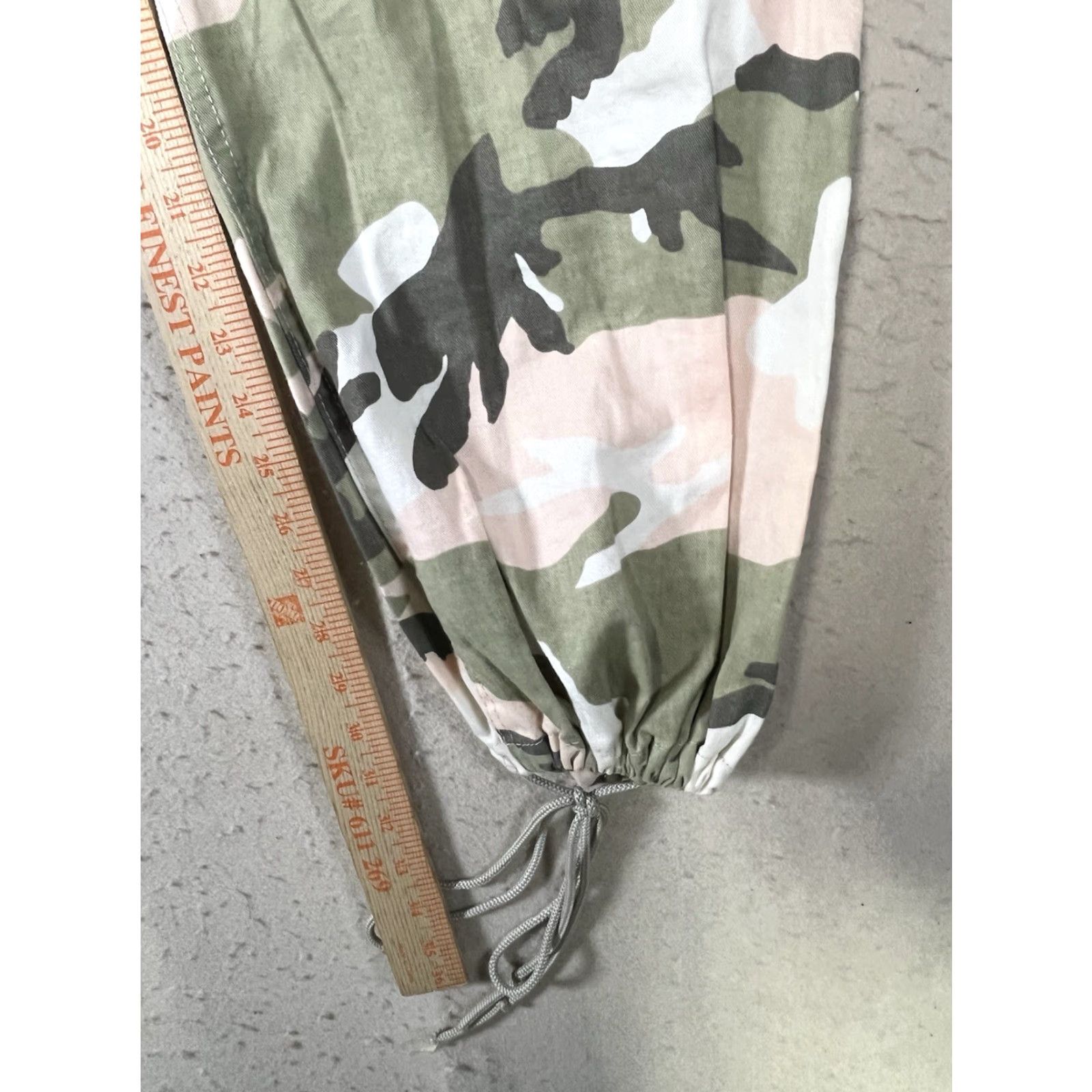 Rothco Rothco Pants Cargo Women XS Multicolor Light Green Pastel Pink Camo Cargo Pants Women XS Size 26" / US 2 / IT 38 - 5 Thumbnail
