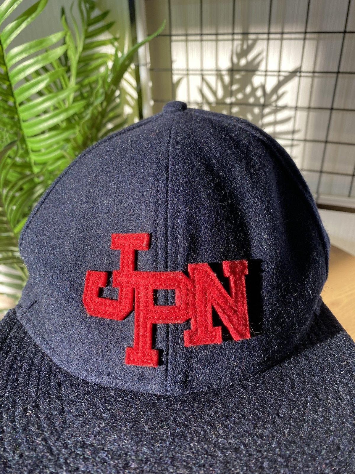 Superdry × Vintage SuperDry Japan Wool Hat “JPN” OS Unisex Men’s Navy Blue Size ONE SIZE - 4 Thumbnail