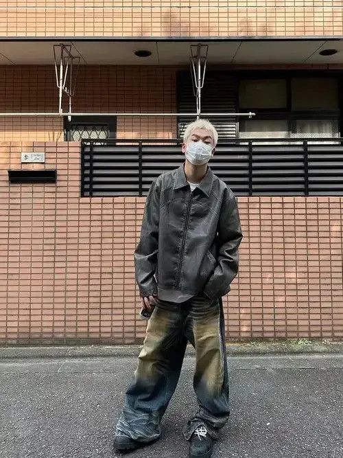 Japanese Brand × Vintage Vintage Old Washed Earthy Wide-leg Jeans Size US 32 / EU 48 - 4 Thumbnail
