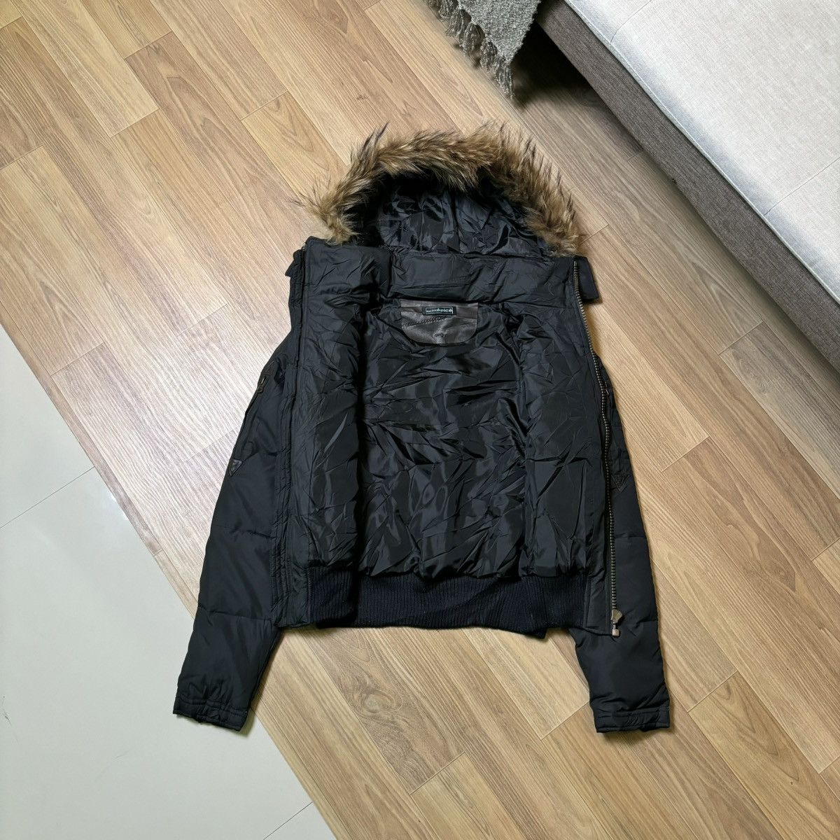 Hysteric Glamour × Japanese Brand × Le Grande Bleu (L.G.B.) Epice Fur jacket down puffer IfSixWasNine LGB Style Size M / US 6-8 / IT 42-44 - 4 Thumbnail
