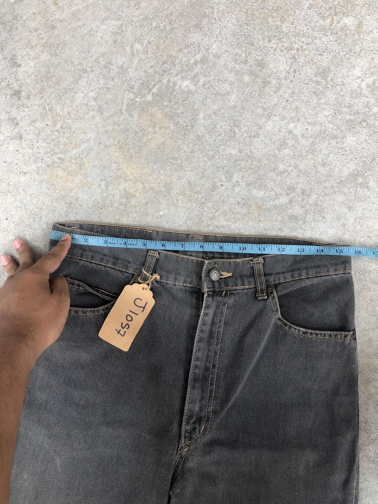 If Six Was Nine Japanese Big Bliss Flared Jeans Distressed Jeans Size US 31 - 17 Thumbnail