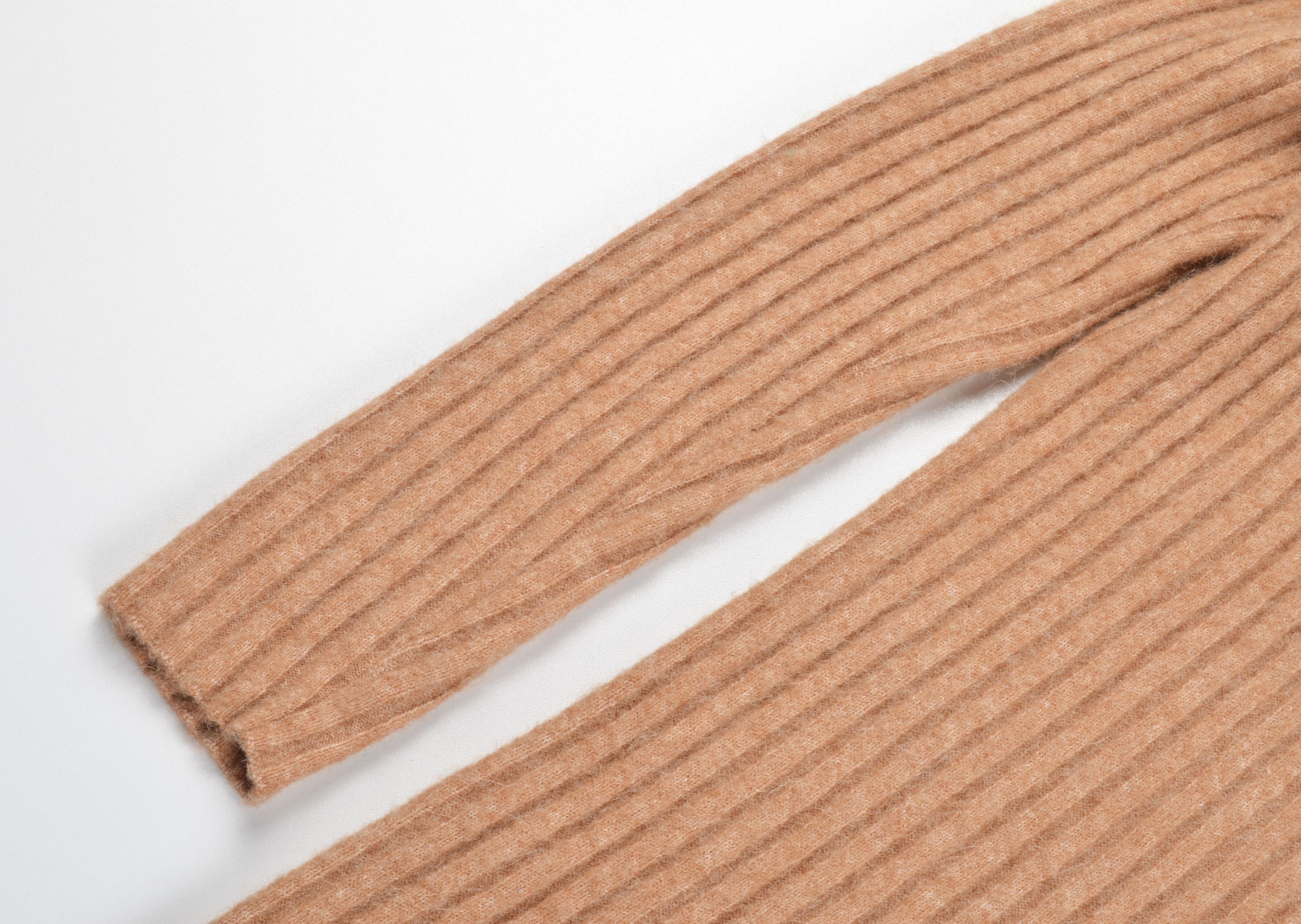 Arket Arket Alpaca Merino Soft Cozy Ribbet Long Sweater Size L / US 10 / IT 46 - 3 Thumbnail