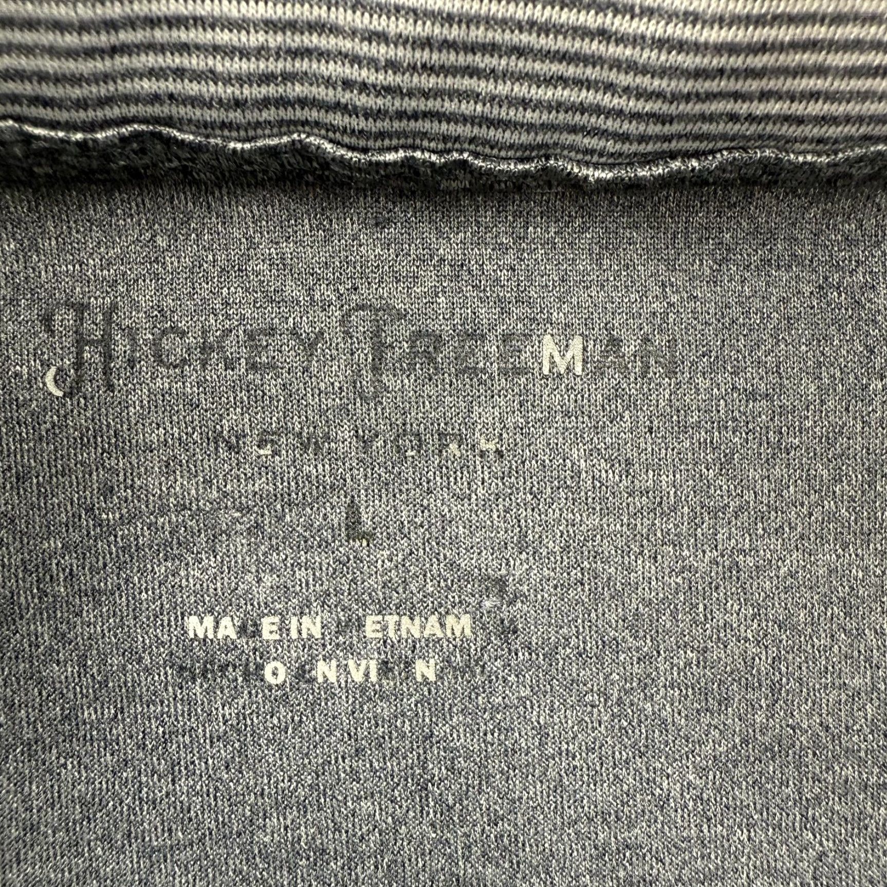 Vintage Hickey Freeman Pullover Mens Large Blue Quarter Zip Sweater Performance Golf Size US L / EU 52-54 / 3 - 5 Thumbnail