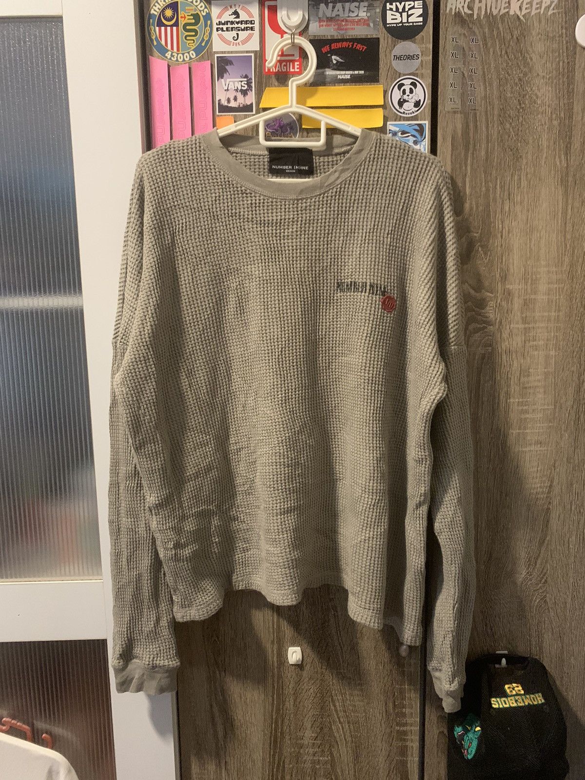 Number (N)ine Number (N)ine Waffle Longsleeve Tee Size US M / EU 48-50 / 2 - 1 Thumbnail