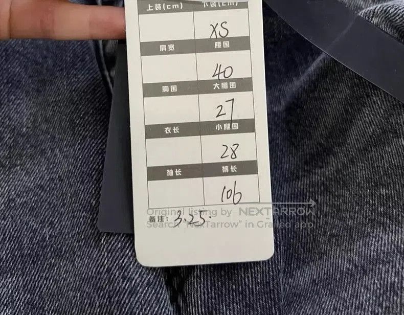 Balenciaga Balenciaga Washed Denim Flared Pants XS Size. Size US 26 / EU 42 - 6 Thumbnail