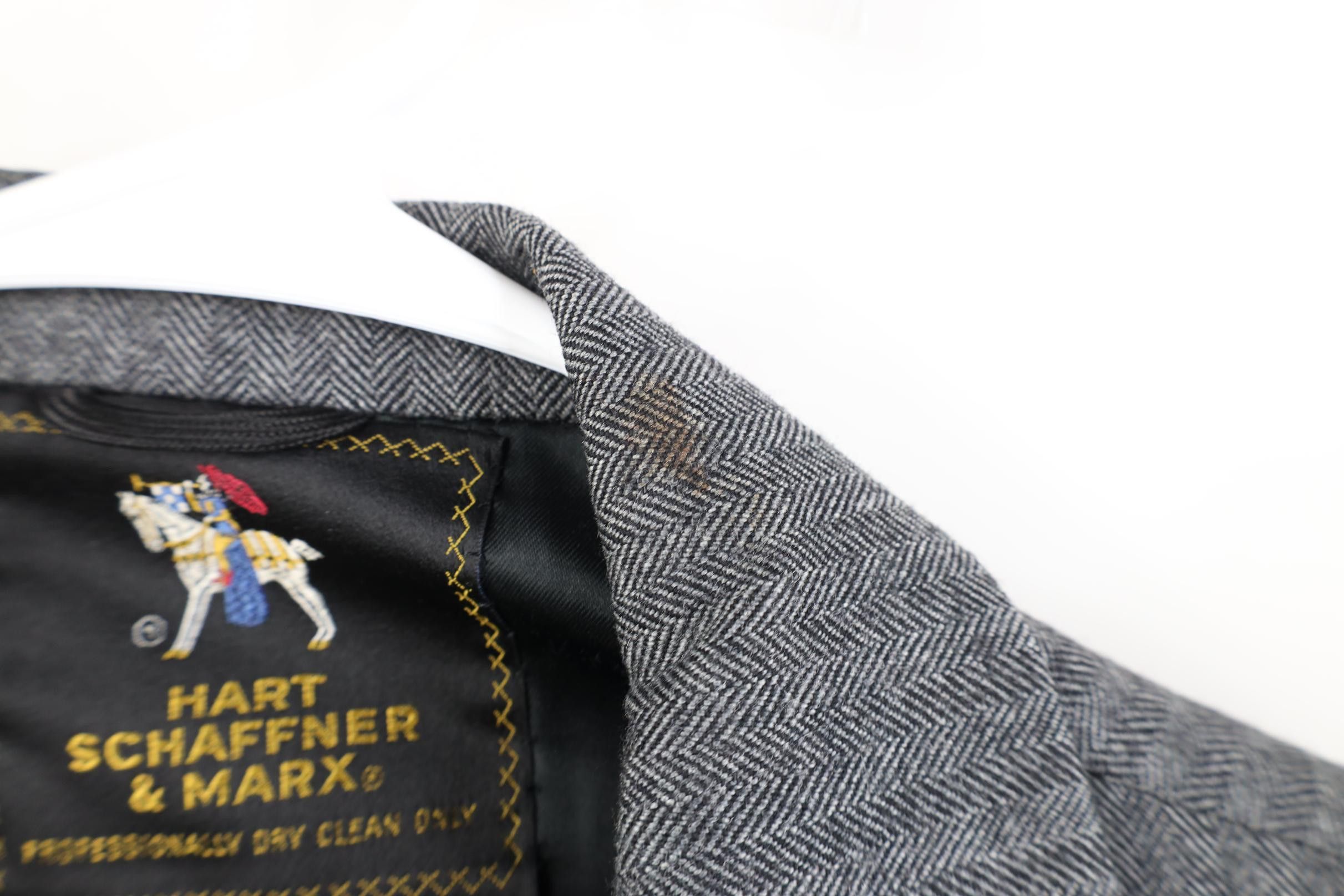 Vintage Vintage 60s 70s Streetwear Herringbone Overcoat Jacket USA Size US XXL / EU 58 / 5 - 6 Thumbnail