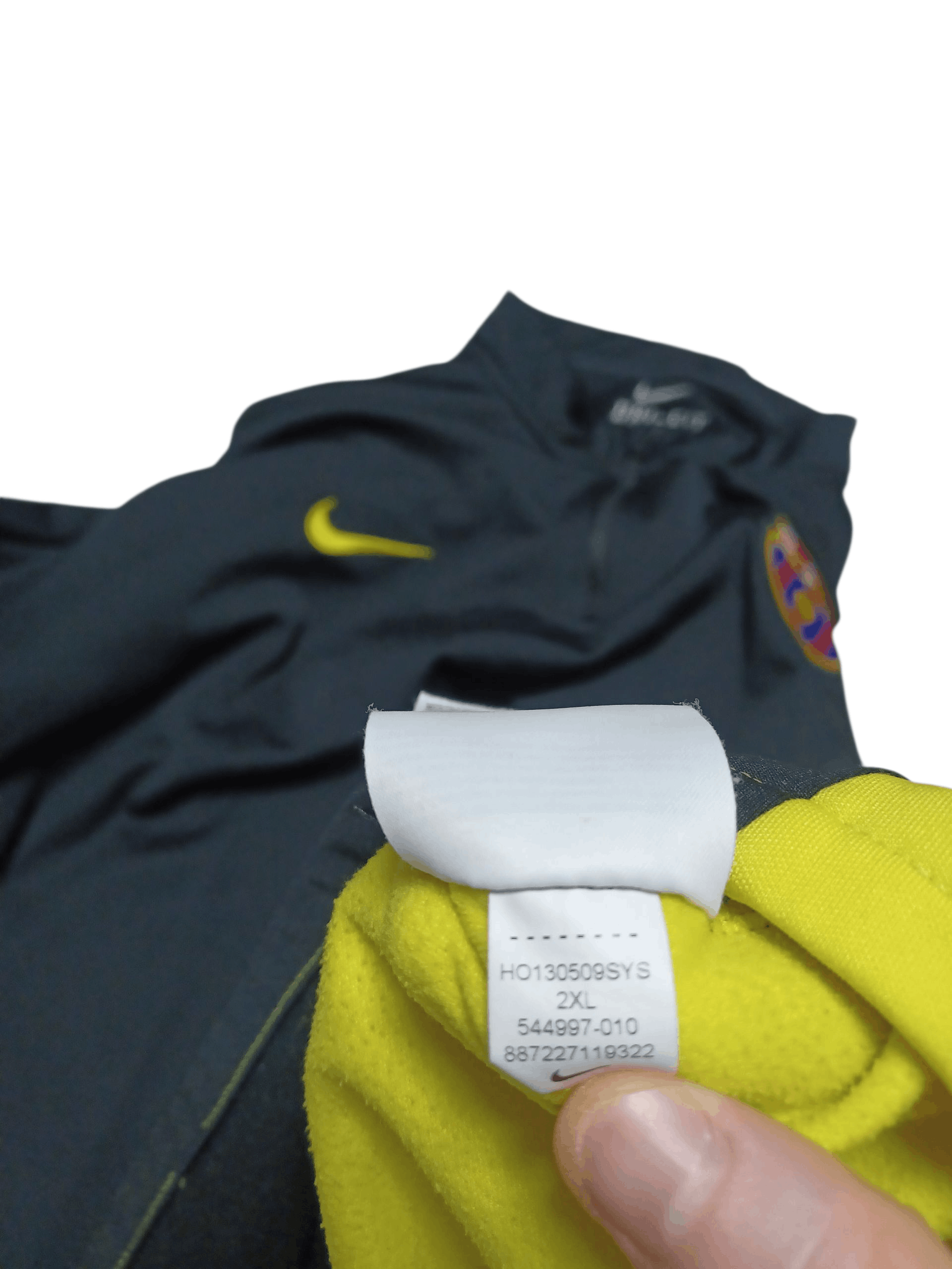 Nike BARCELONA NIKE VINTAGE 2013 THERMO TRAINING 1/4 SWEATSHIRT Size US XXL / EU 58 / 5 - 6 Thumbnail