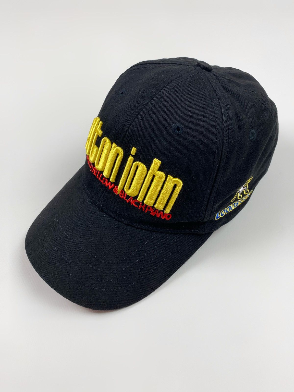 Band Tees 2005 Vintage Elton John The Red, Yellow & Black Piano Cap Size ONE SIZE - 2 Thumbnail