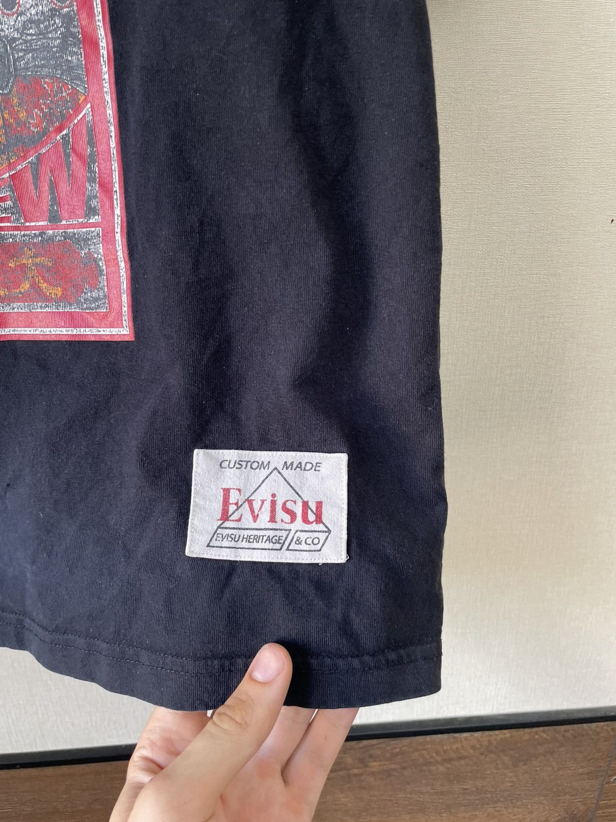 Evisu × Vintage Vintage streetwear Y2K Japanese brand evisu T-shirt Size US XL / EU 56 / 4 - 4 Thumbnail