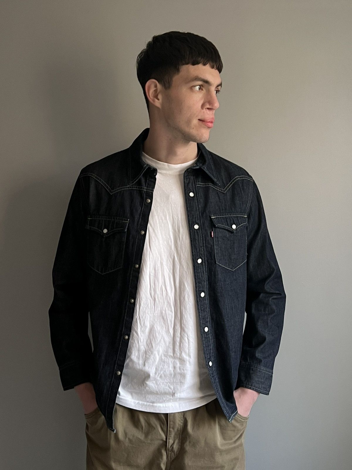 Levi's Levi’s Vintage Denim Button Up Shirt Size US S / EU 44-46 / 1 - 7 Thumbnail