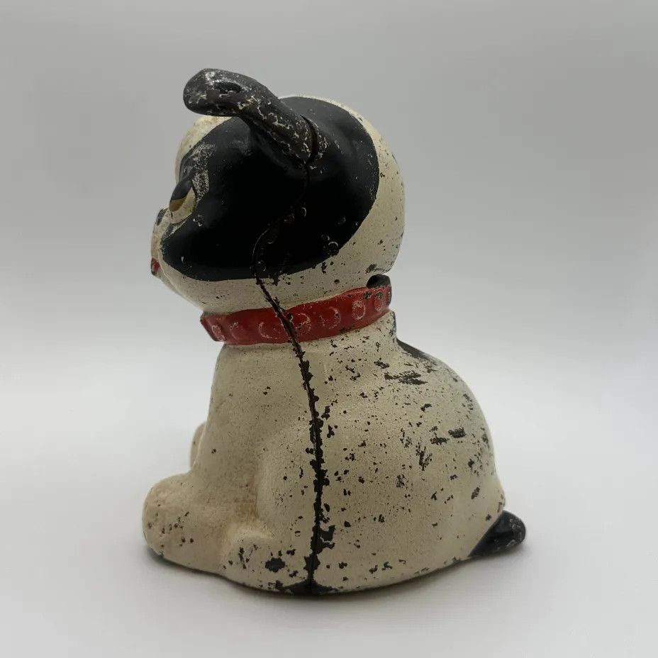 Other Vintage 1920s Hubley Fido Cast Iron Still Coin Bank Size ONE SIZE - 2 Thumbnail