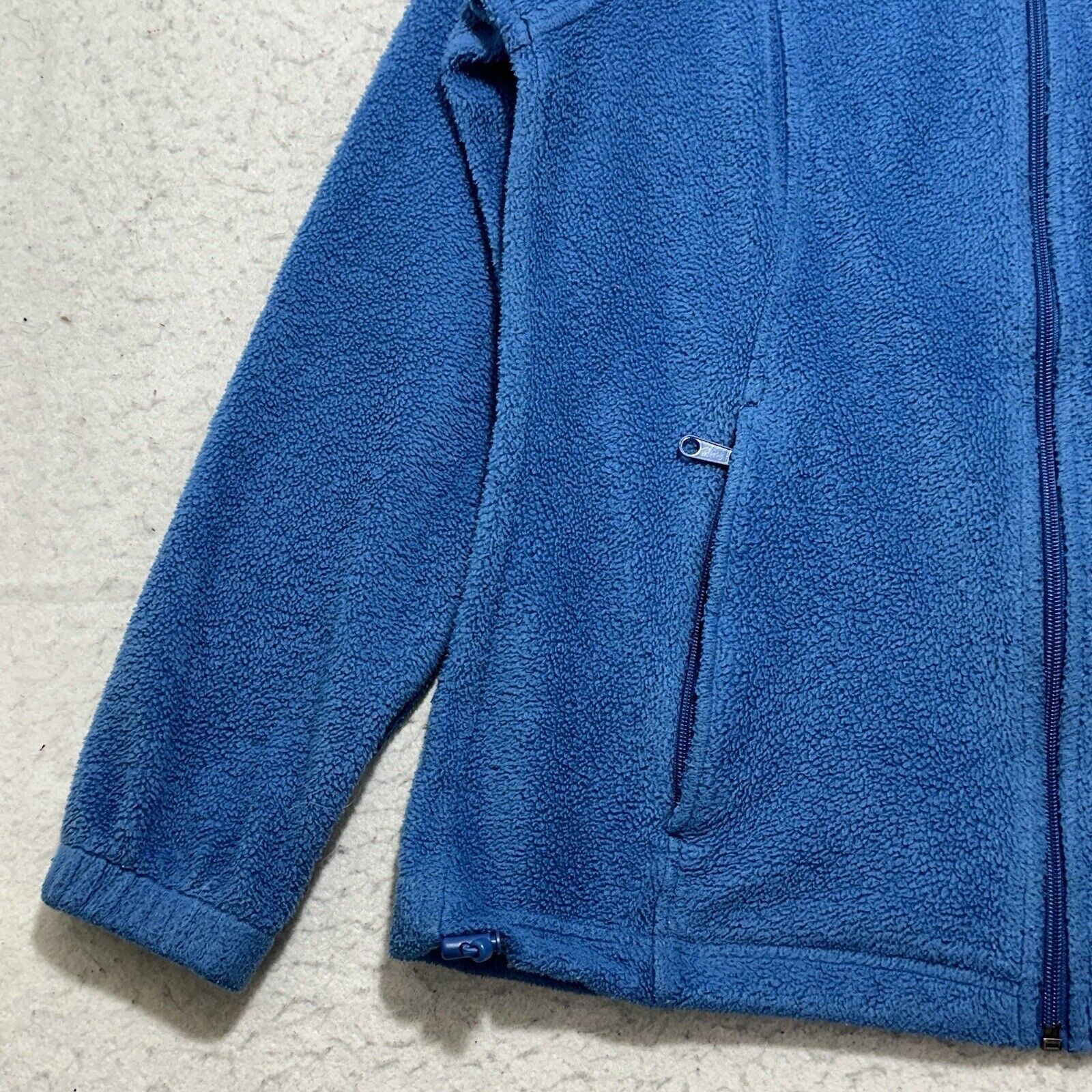 Columbia Columbia Small Blue Full Zip Fleece High Neck Sweatshirt Size S / US 4 / IT 40 - 6 Thumbnail