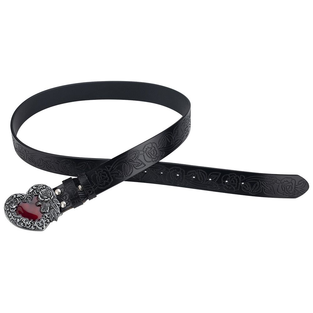 Designer New Design Vintage Belt Riveted Belts Menswear Accessories Size ONE SIZE - 6 Thumbnail