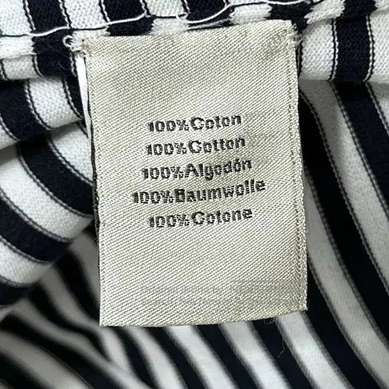Hermes Hermes Black and White Striped Short Sleeve Size M / US 6-8 / IT 42-44 - 5 Thumbnail