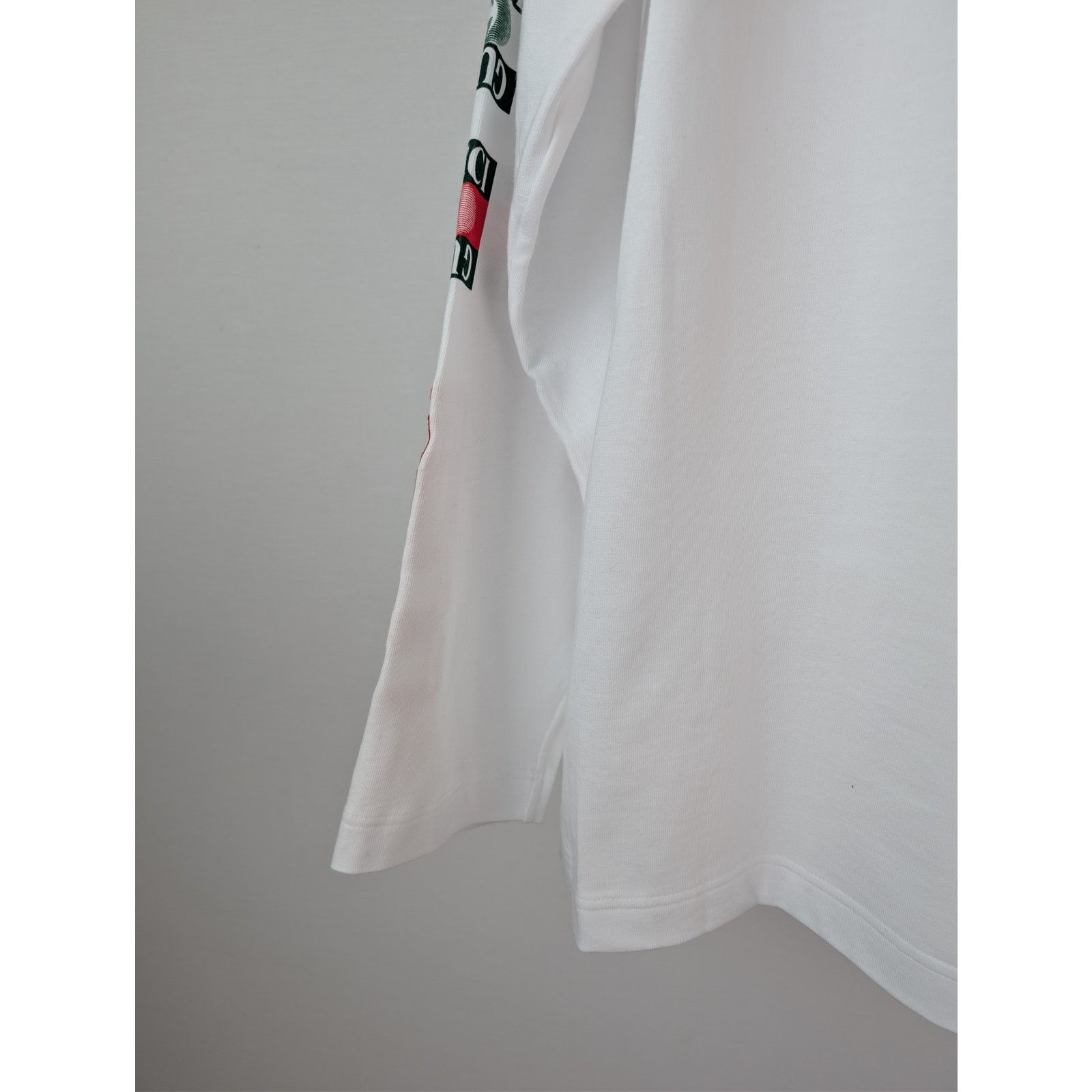 Gucci o1rshd1 Q:2 / Logo-Print Cotton Jersey T-shirt in White Size US M / EU 48-50 / 2 - 14 Thumbnail